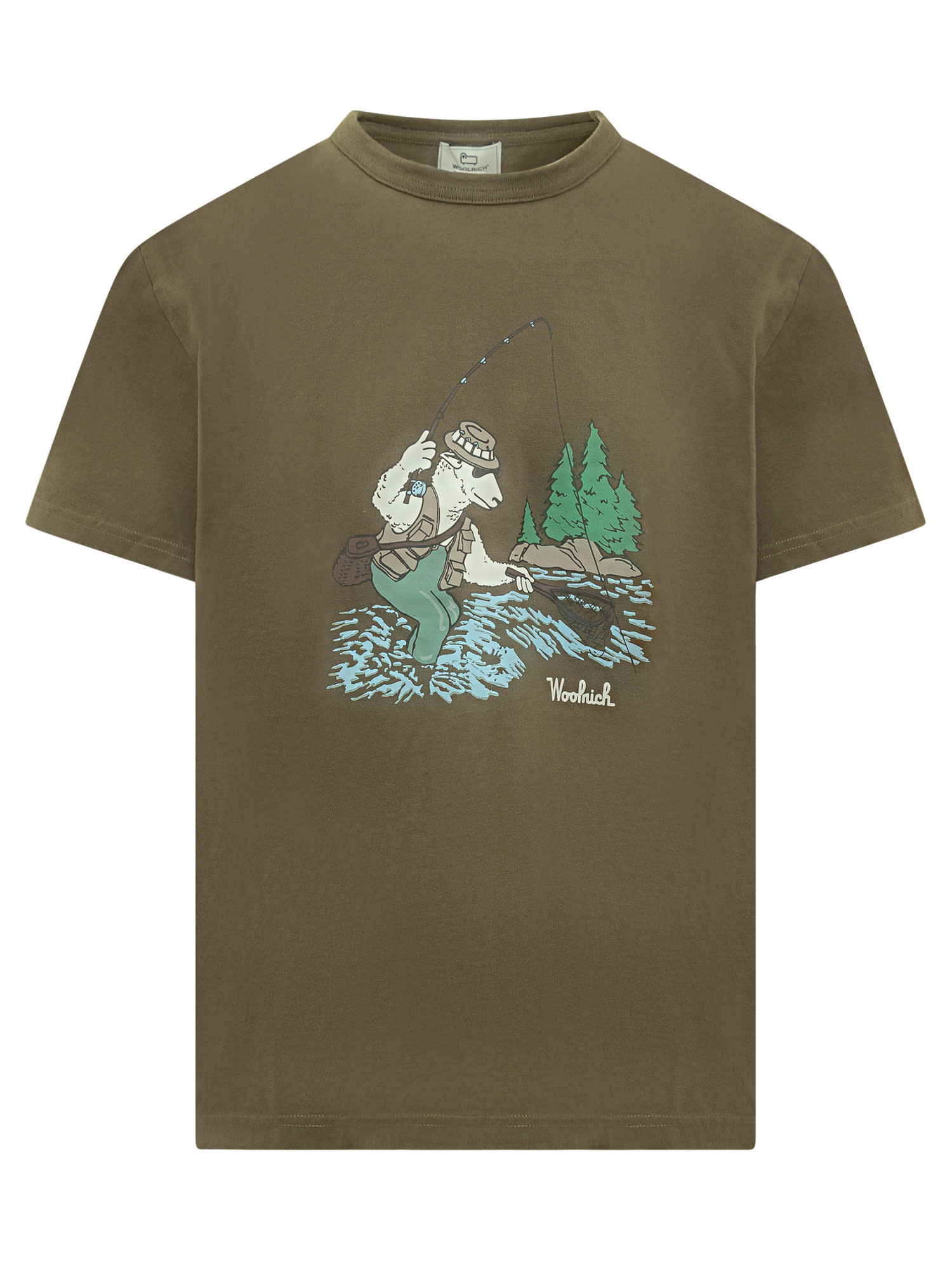 WOOLRICH ANIMATED SHEEP T-SHIRT