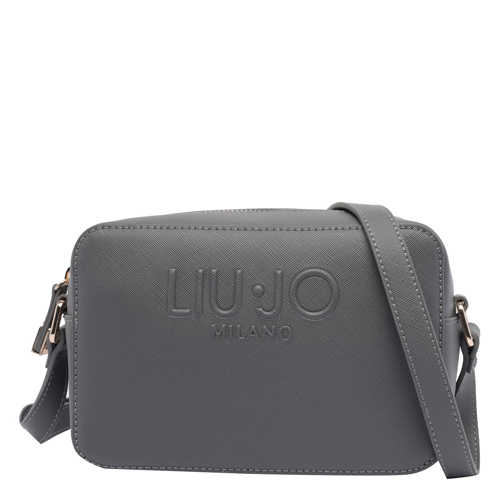 Liu •jo Versatile Shoulder Bag Adjustable Strap In Gray