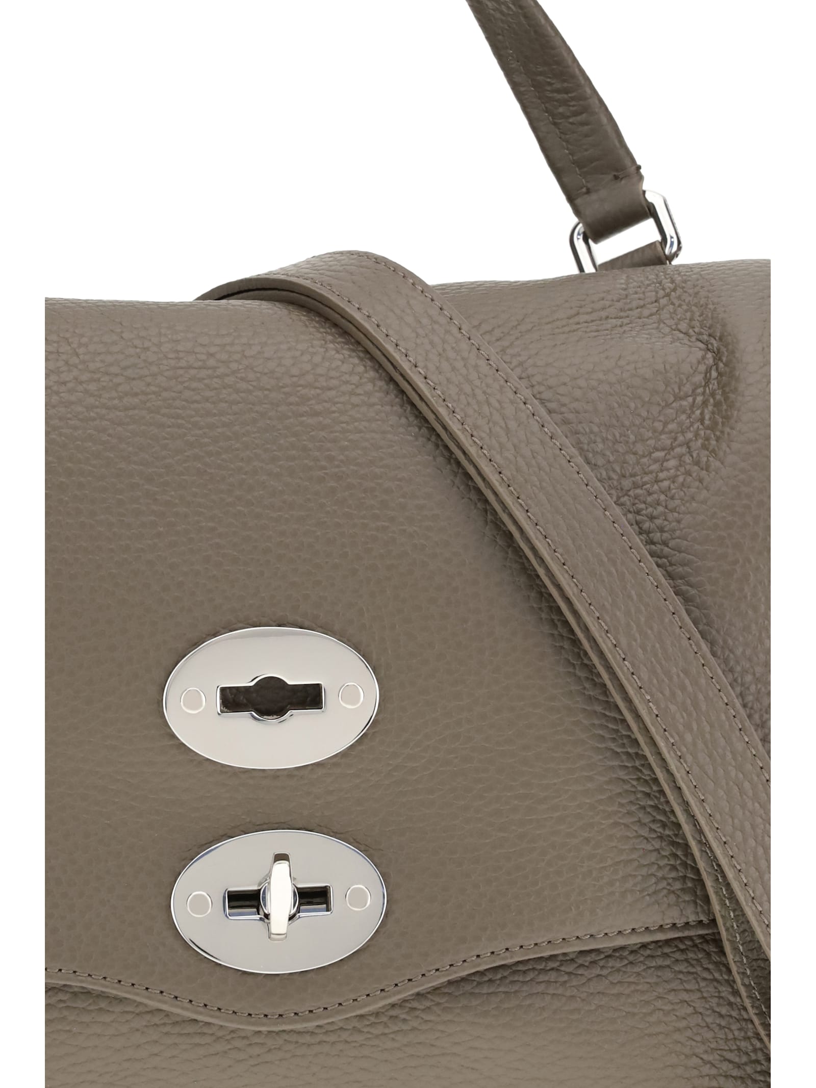 Zanellato Postina Daily Shoulder Bag In Gray