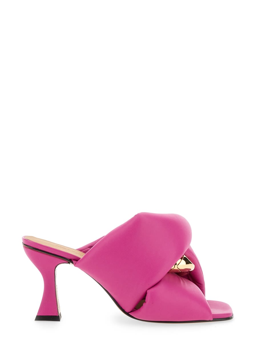 Shop Jw Anderson Sandalwood Twist In Fuchsia