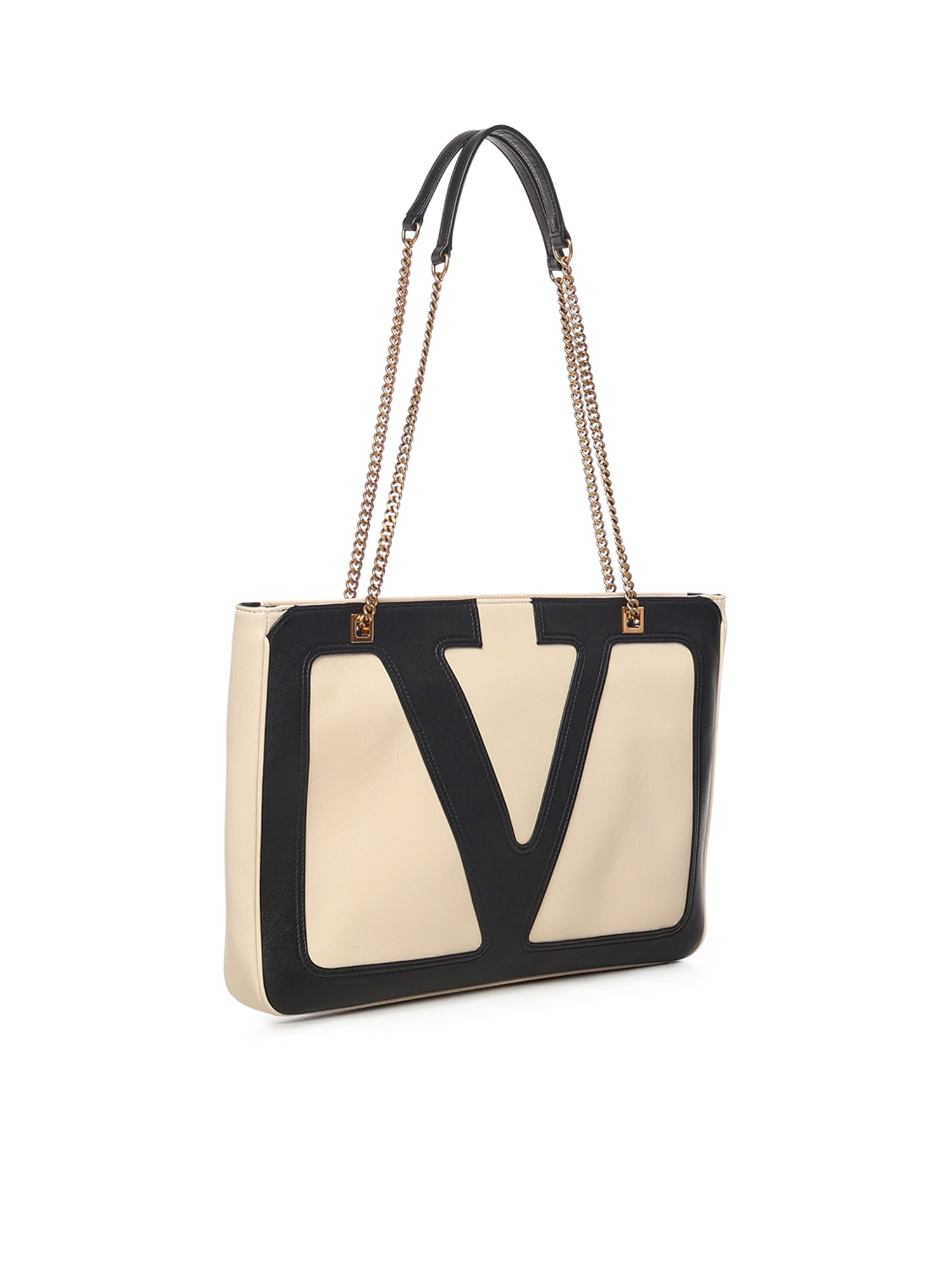 Valentino Medium Viva Superstar Nappa Leather Tote Bag In Multi