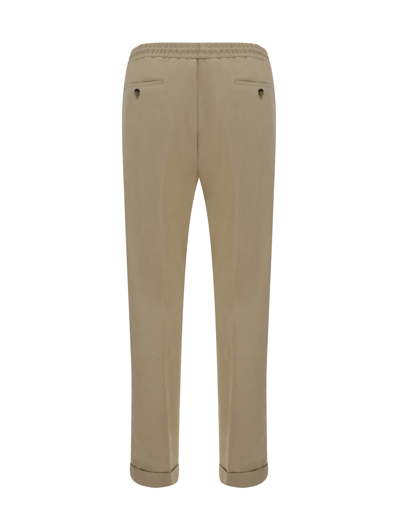 Shop Paul Smith Pants In Cammello