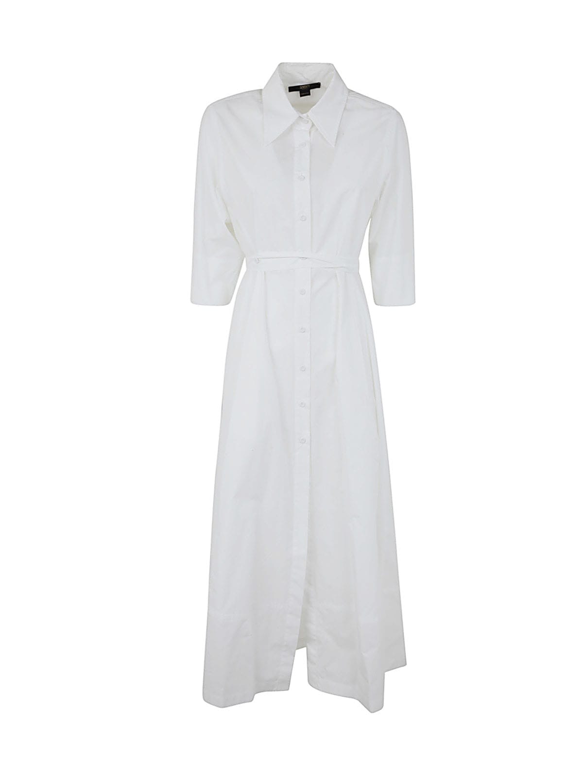 SEVENTY CHEMISIER DRESS WITH MEDIUM SLEEVES, BELT AND BUTTONS