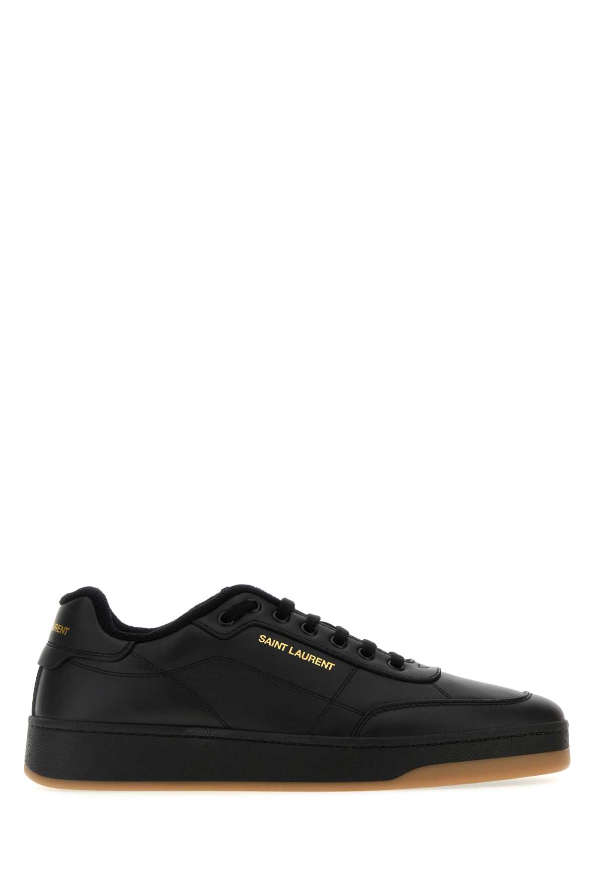 Saint Laurent Sole Contrast Reinforced Toe Cap Sneakers In Multi