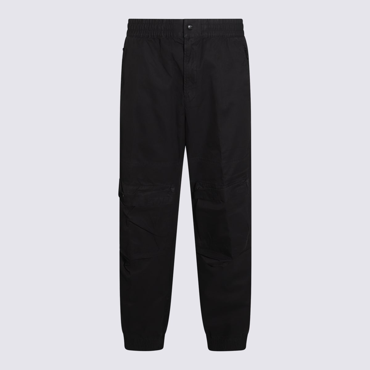 Black Cotton Pants