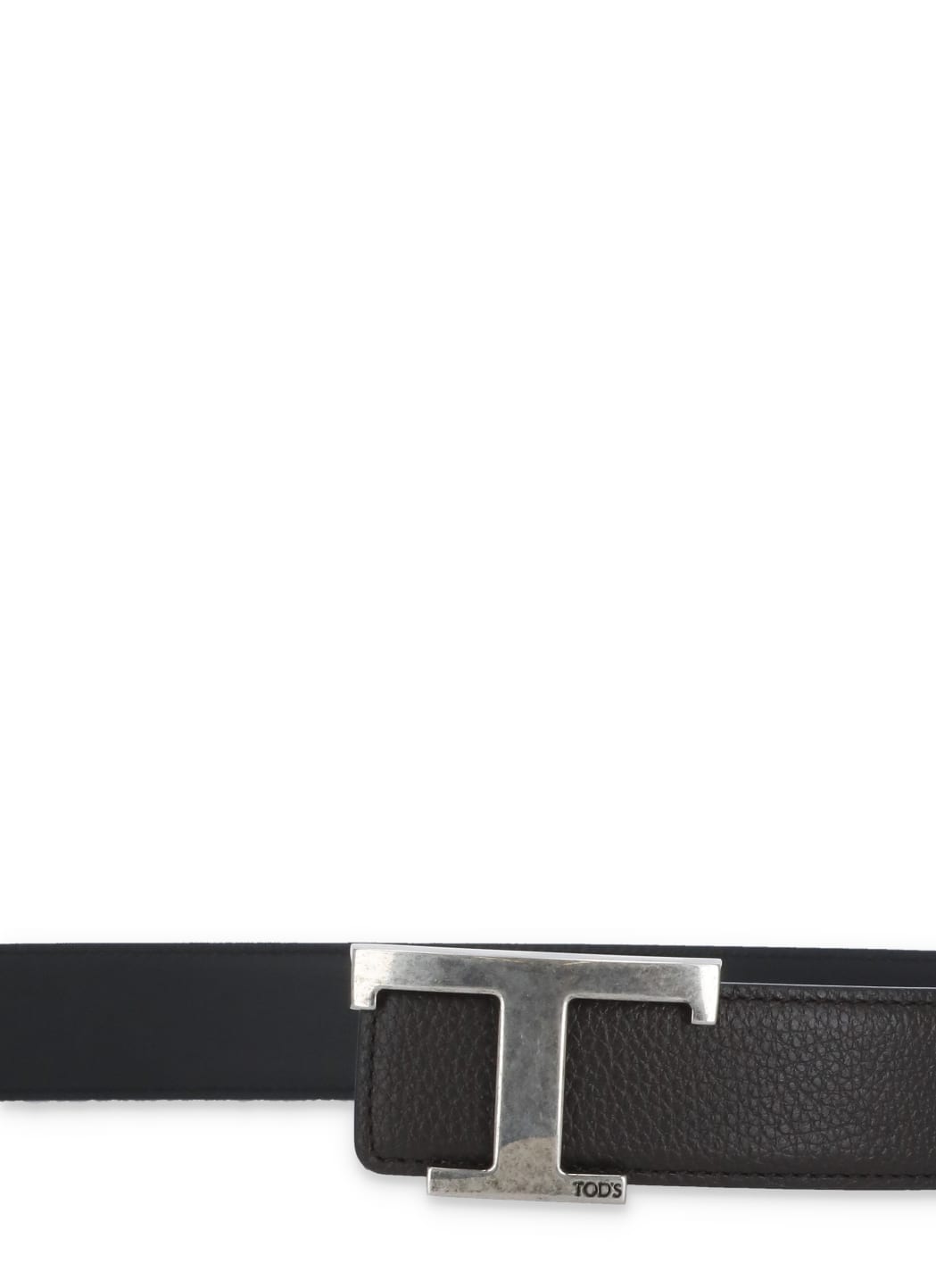 Shop Tod's T Timeless Belt In Brown