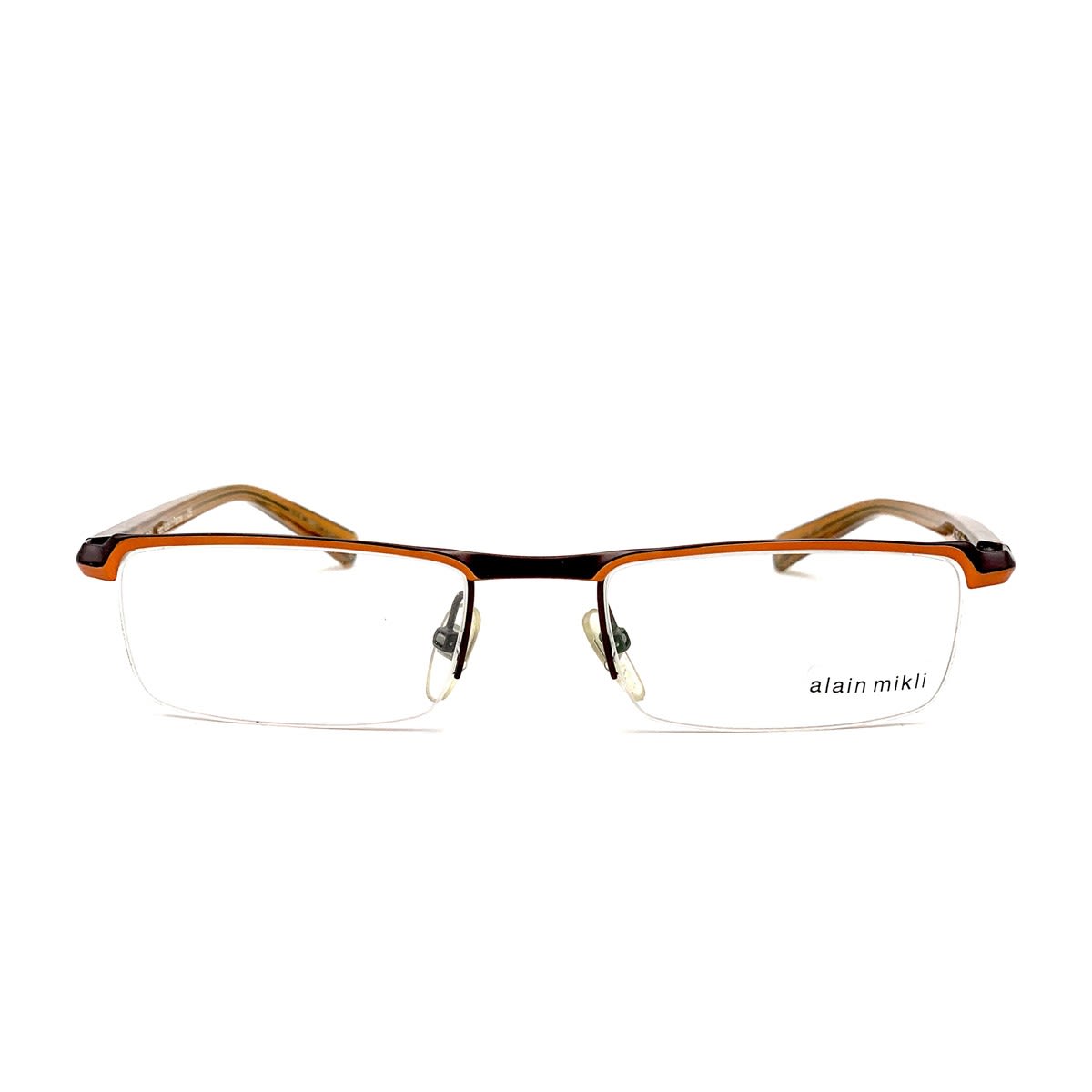 Shop Alain Mikli Al0561 Glasses In Arancione