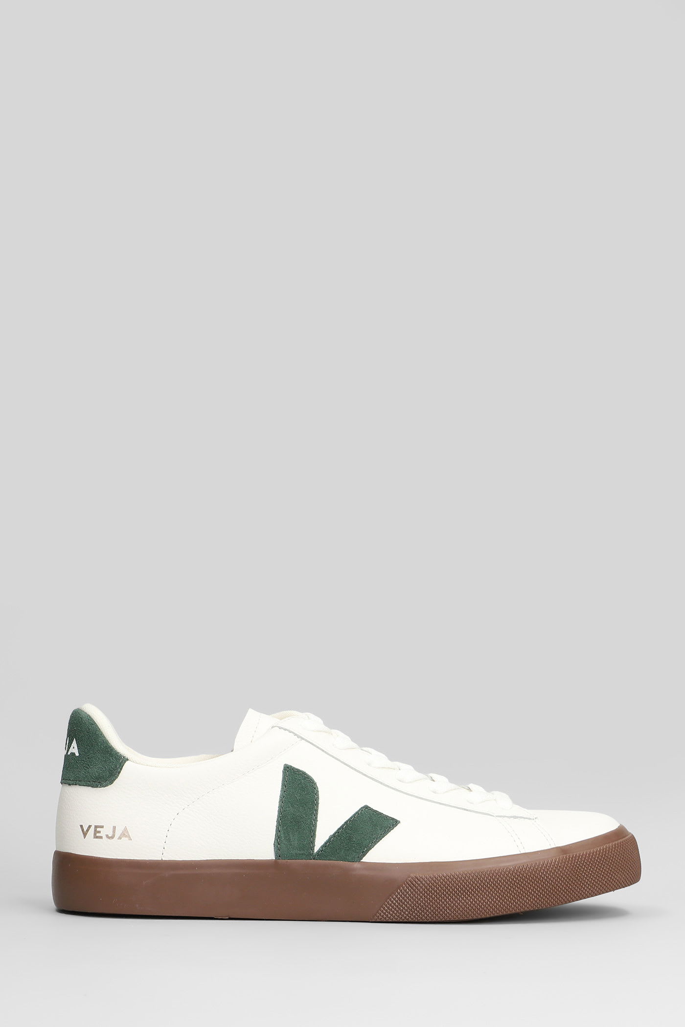 Veja Campo Sneakers In White Leather In Multi