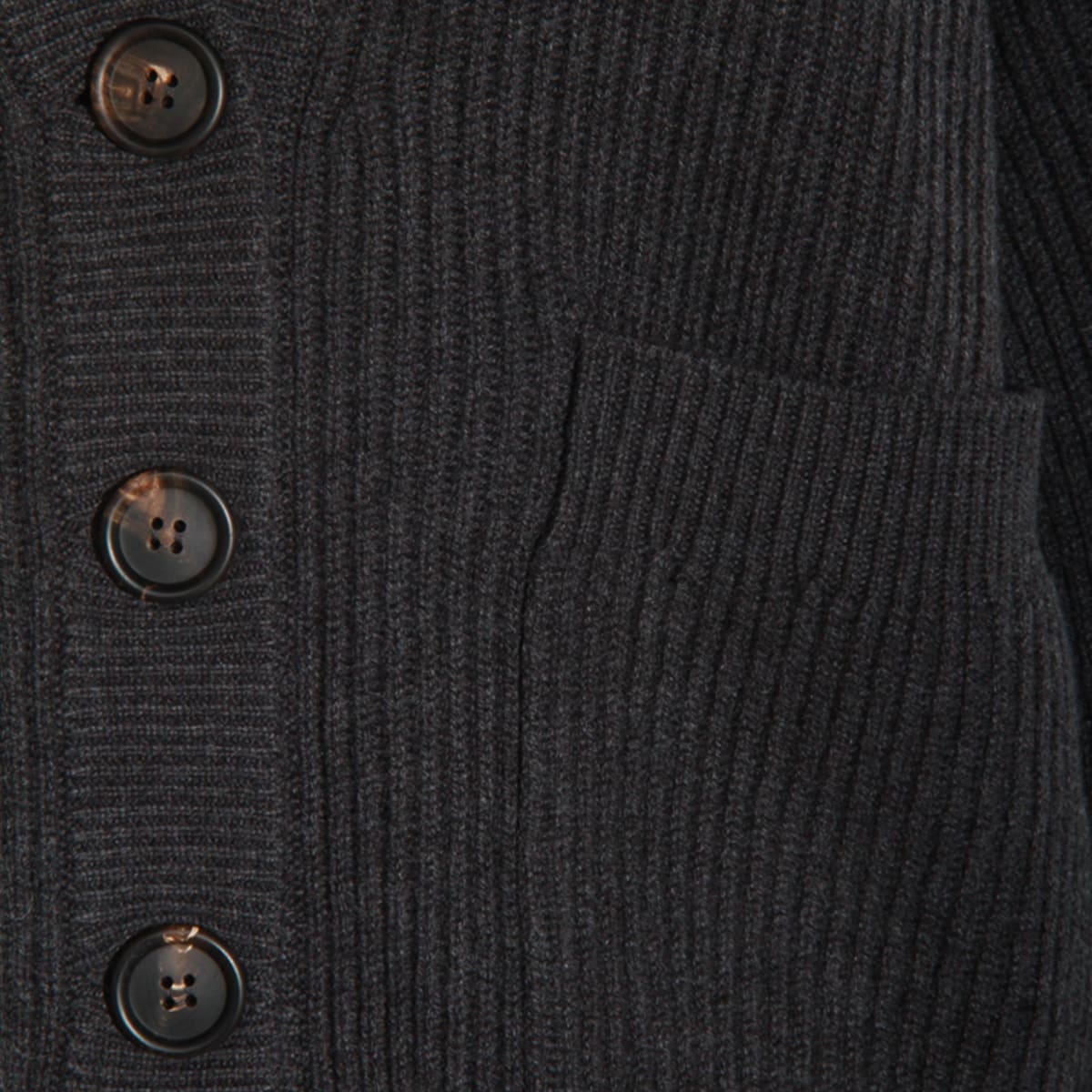 Brunello Cucinelli Ribbed V-neck Knitwear Cuffed Sleeves In Black