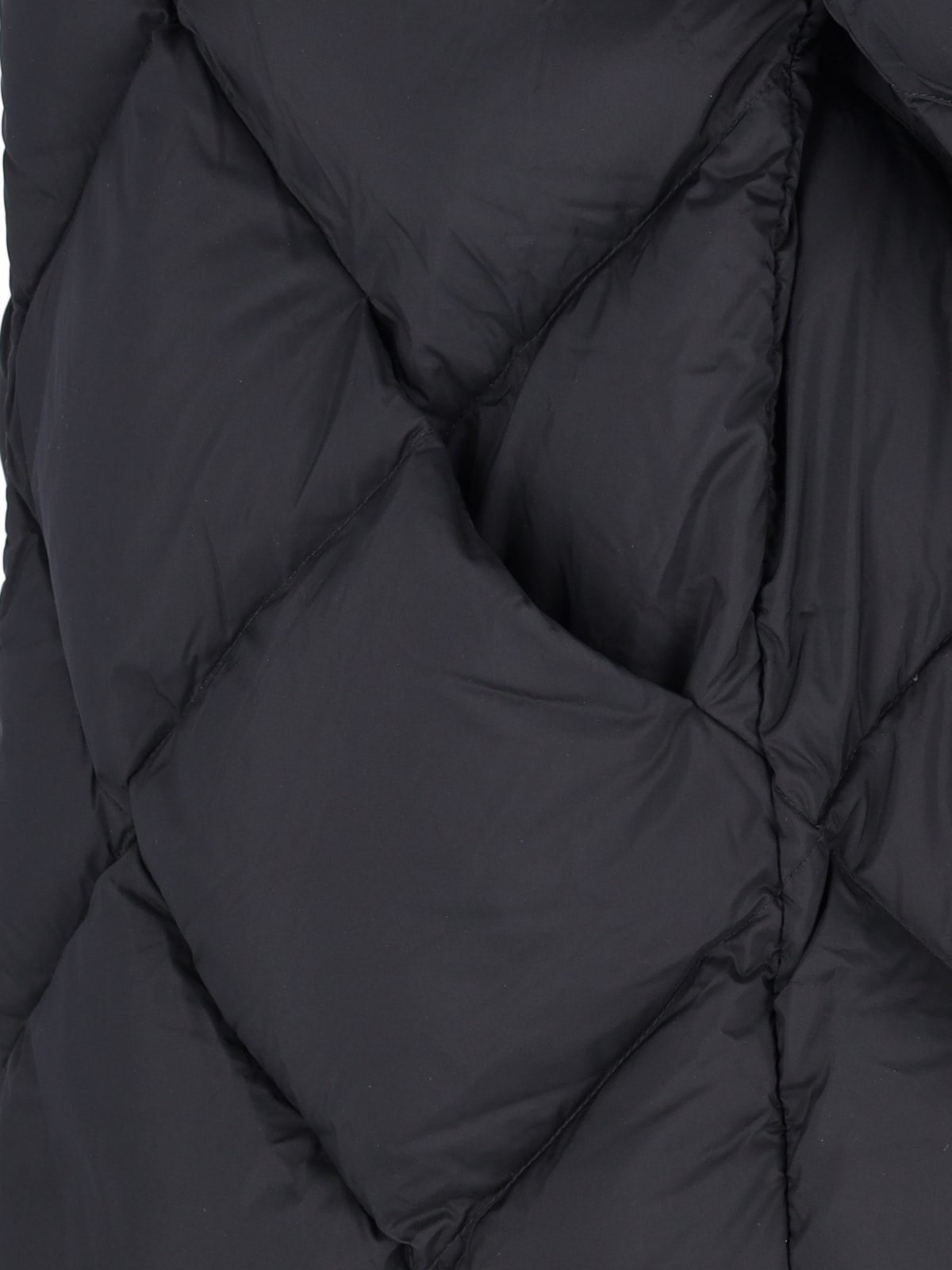 Ienki Ienki Rowena" Long Down Coat In Black