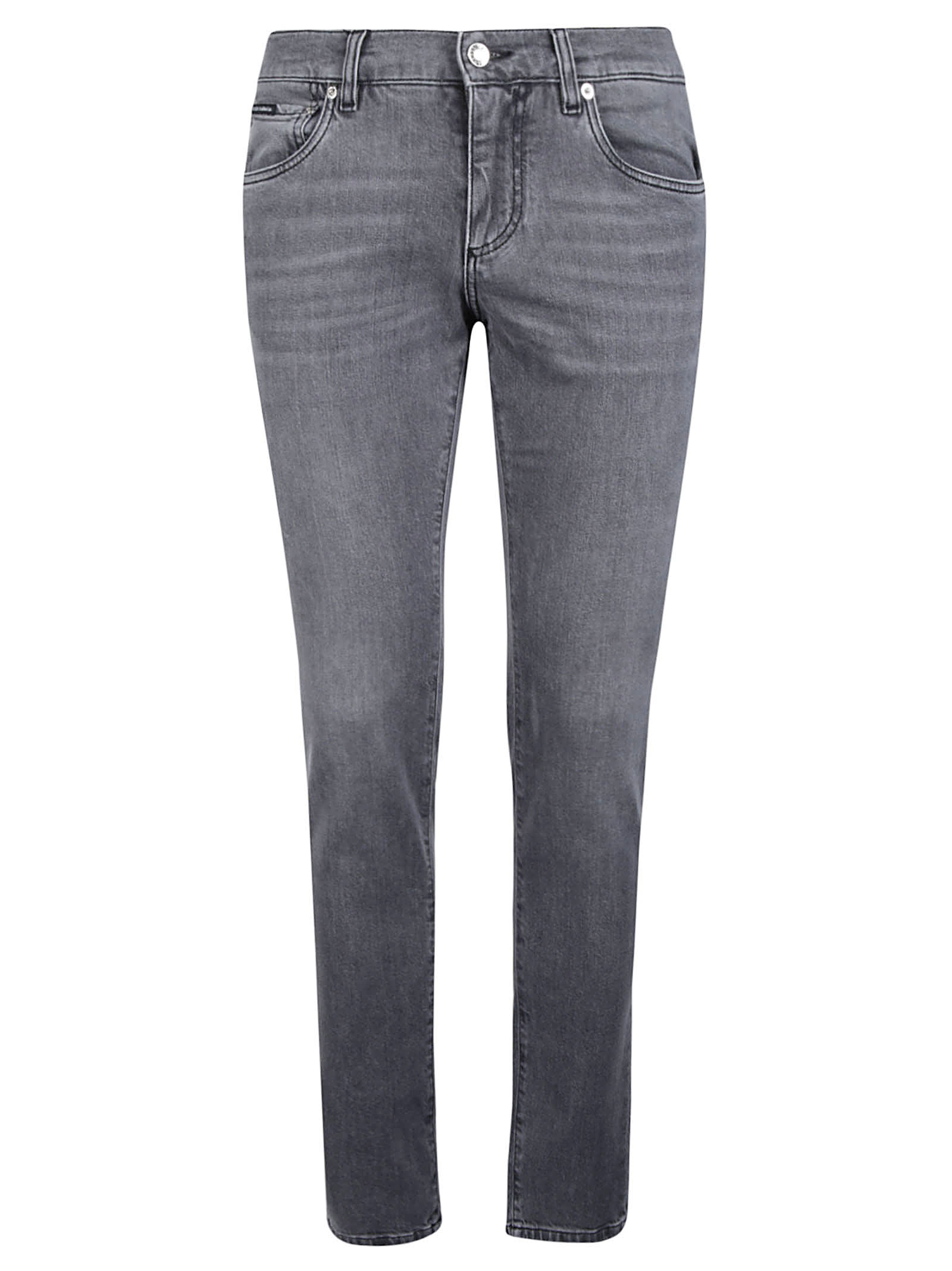 Click to view more detailed imagery on our partner's website Dolce & Gabbana Stonewashed 5 Pockets Slim Jeans In Variante Abbinata