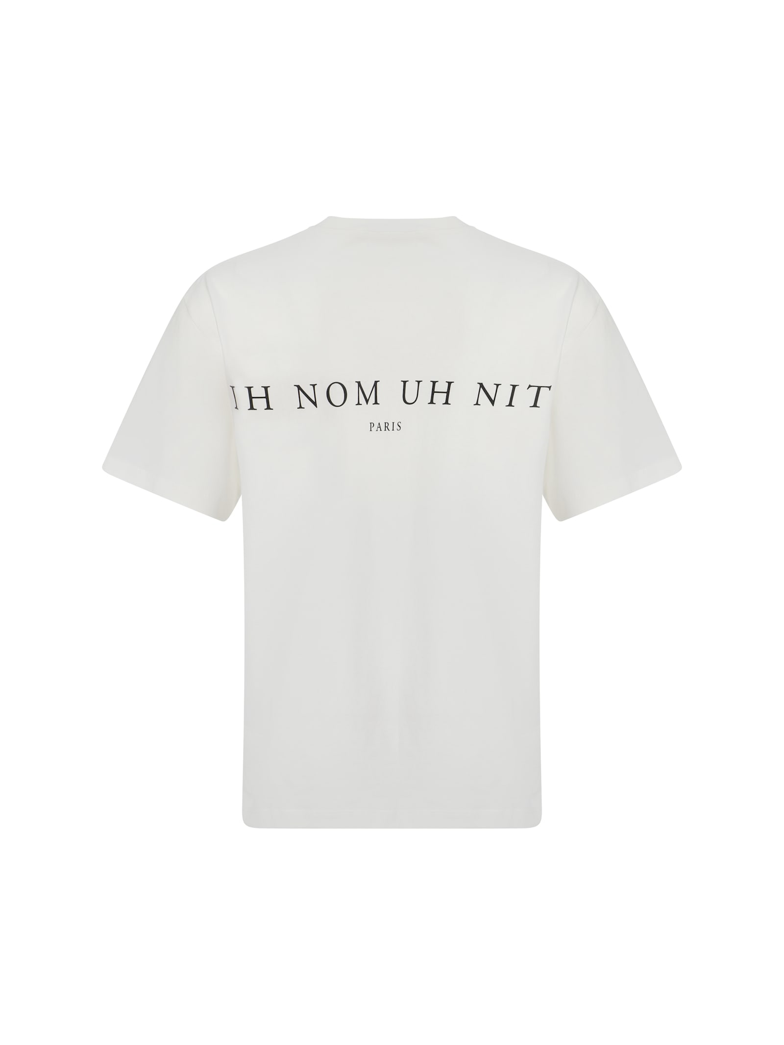 Shop Ih Nom Uh Nit T-shirt Mask20 Green T-shirt In Off White