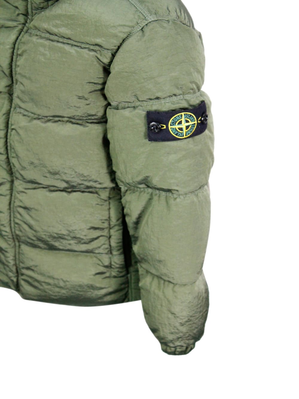 Stone Island Jacket In Black