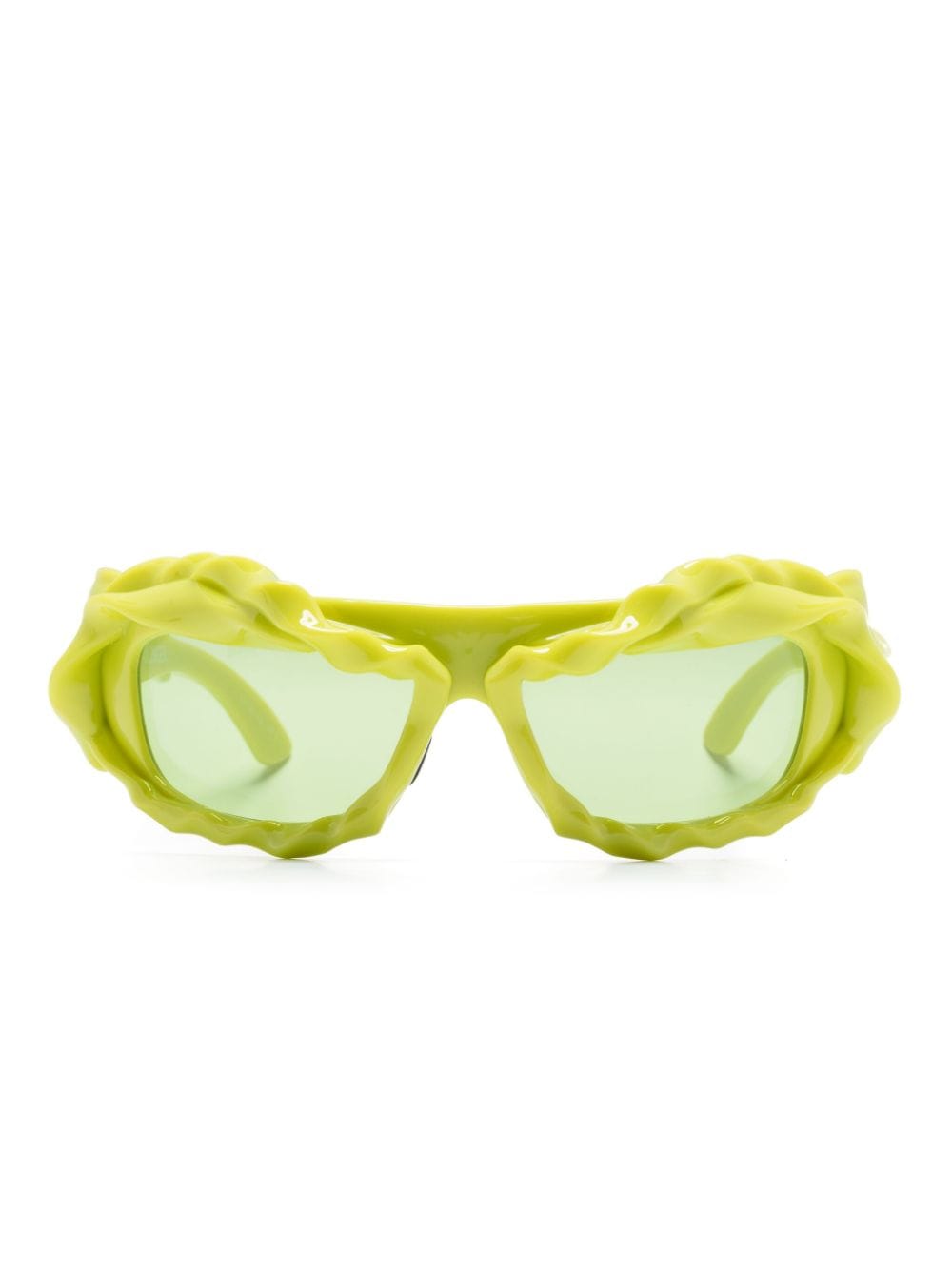 Ottolinger Twisted Sunglasses In Green