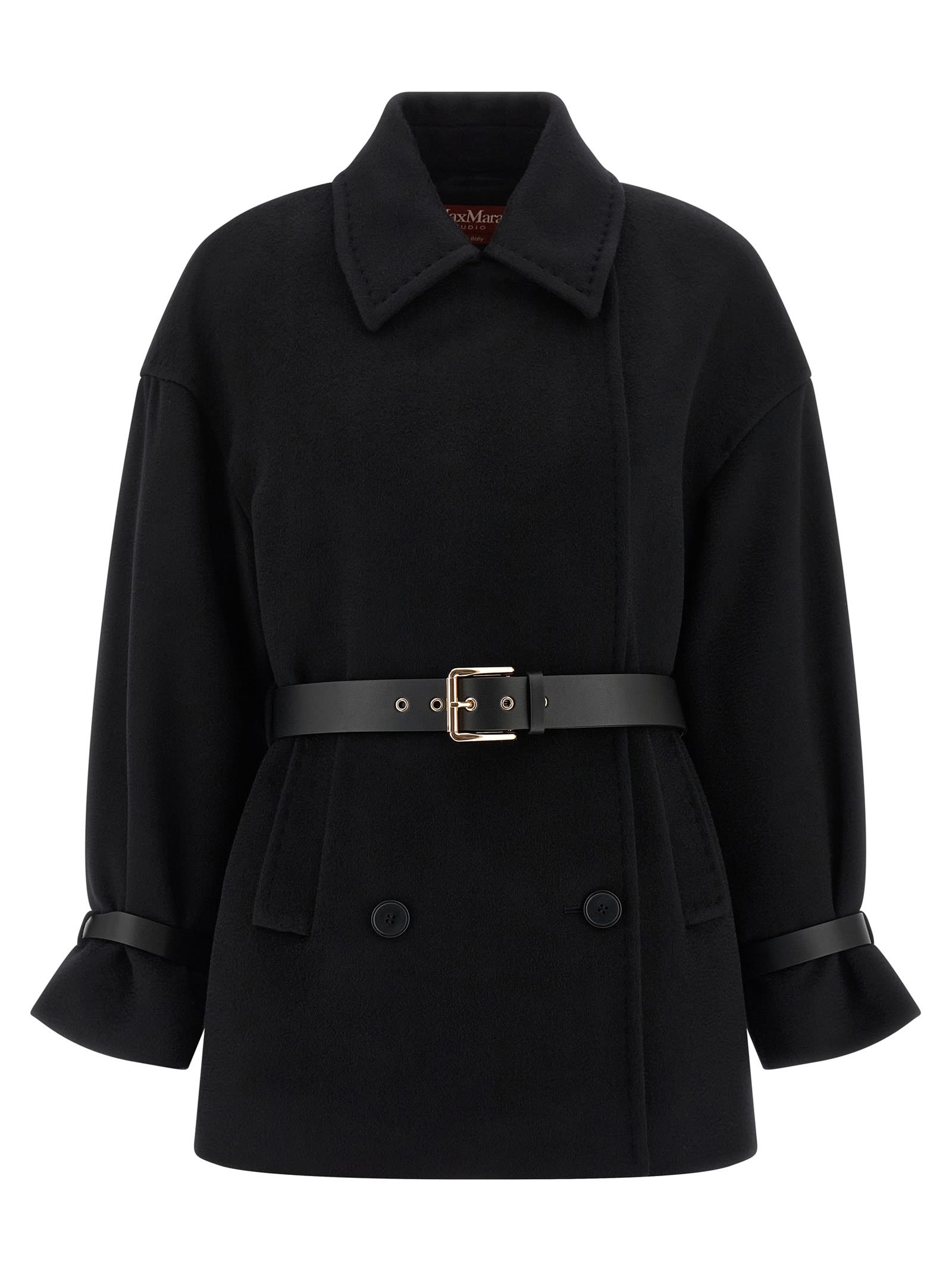 Max Mara Pausa Coat In Multi