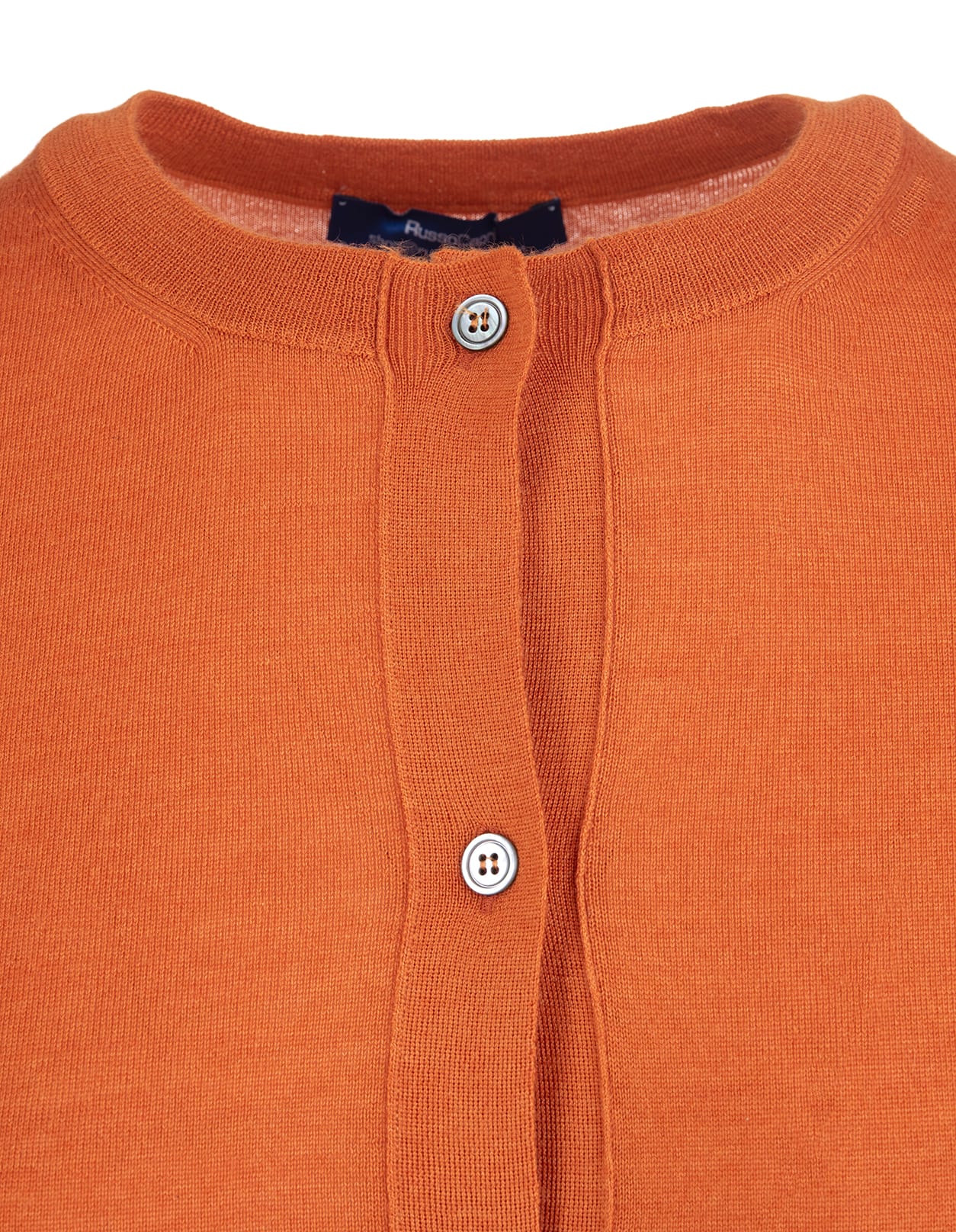 FEDELI FEDELI WINE ROUNDNECK CARDIGAN