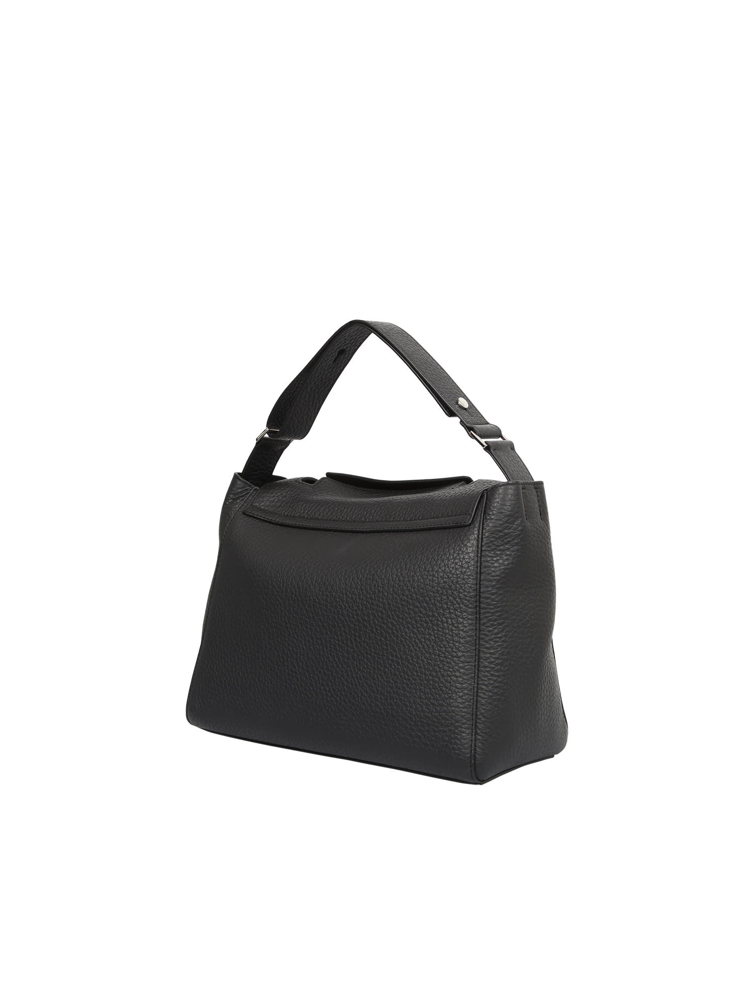 Orciani Sveva Medium Bag In Black