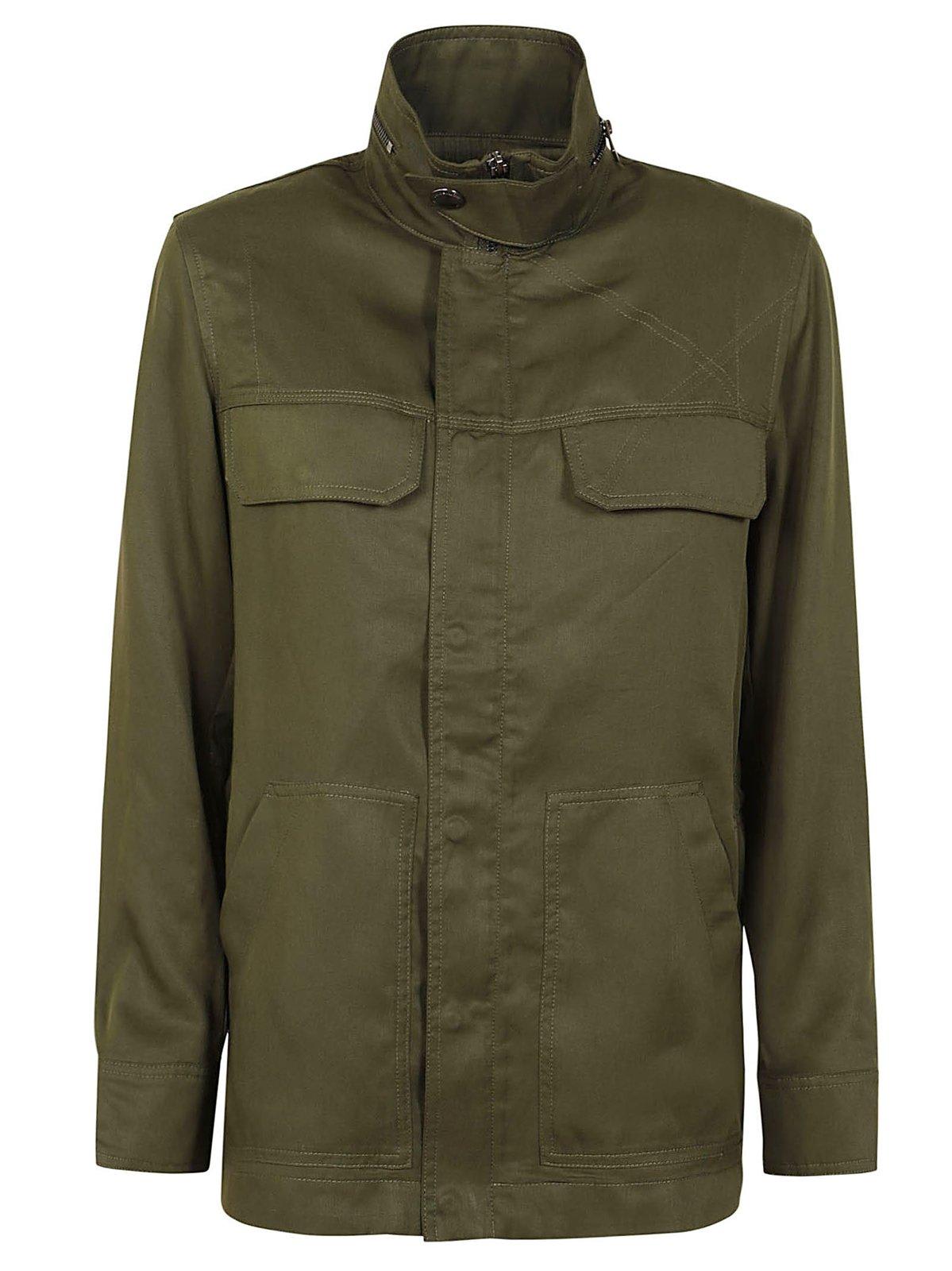 Shop Zadig &amp; Voltaire Kayaka Military Jacket In Green