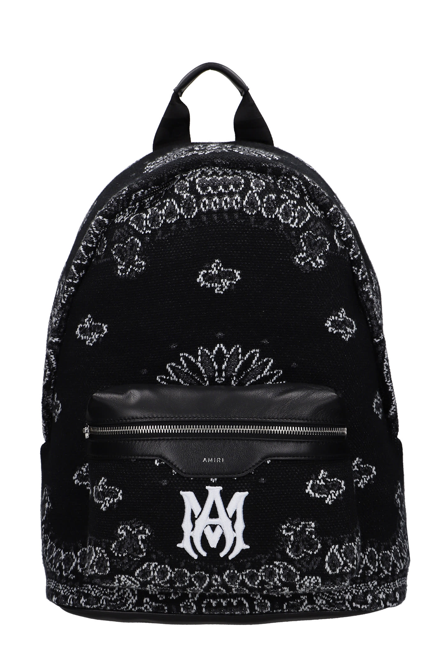 AMIRI Backpack In Black Cotton