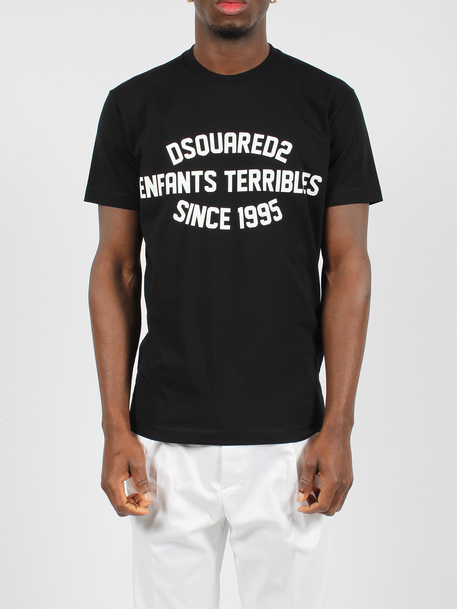Shop Dsquared2 Enfants Terribles Cool Fit T-shirt In Black
