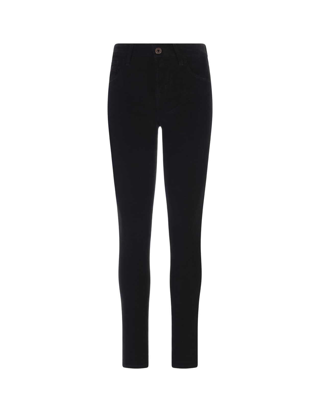 Jacob Cohen Kimberly Skinny Fit Jeans In Black Corduroy