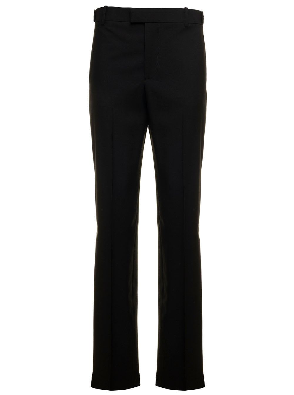 Black Wool Tailored Trousers Bottega Veneta Woman