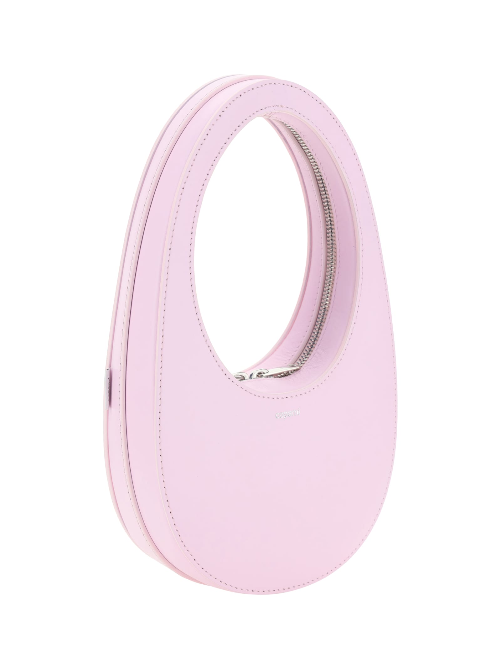Shop Coperni Mini Swipe Bag In Light Pink