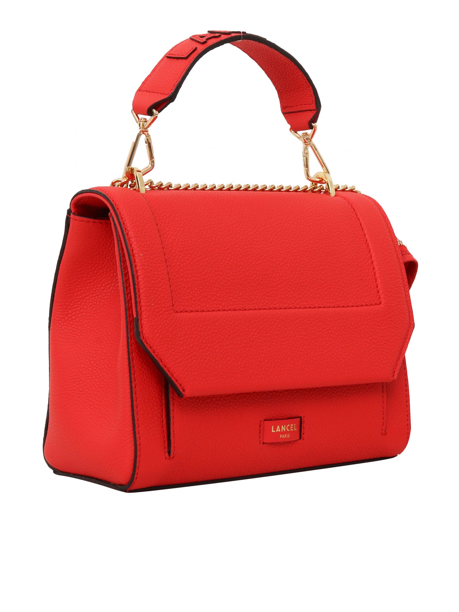 Shop Lancel Rabat Bag M In Red