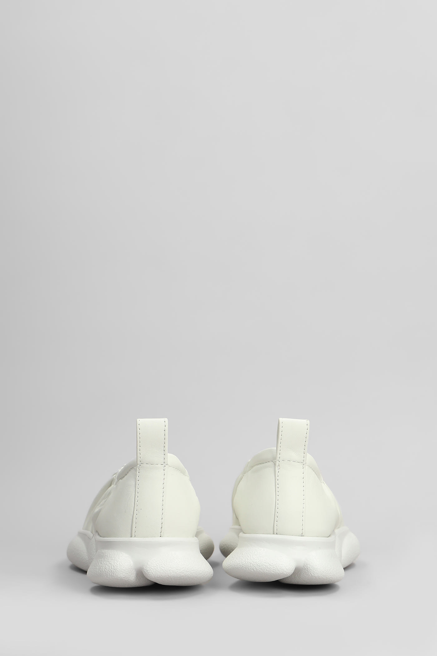 Camper Karst Leather Ballerina Shoes