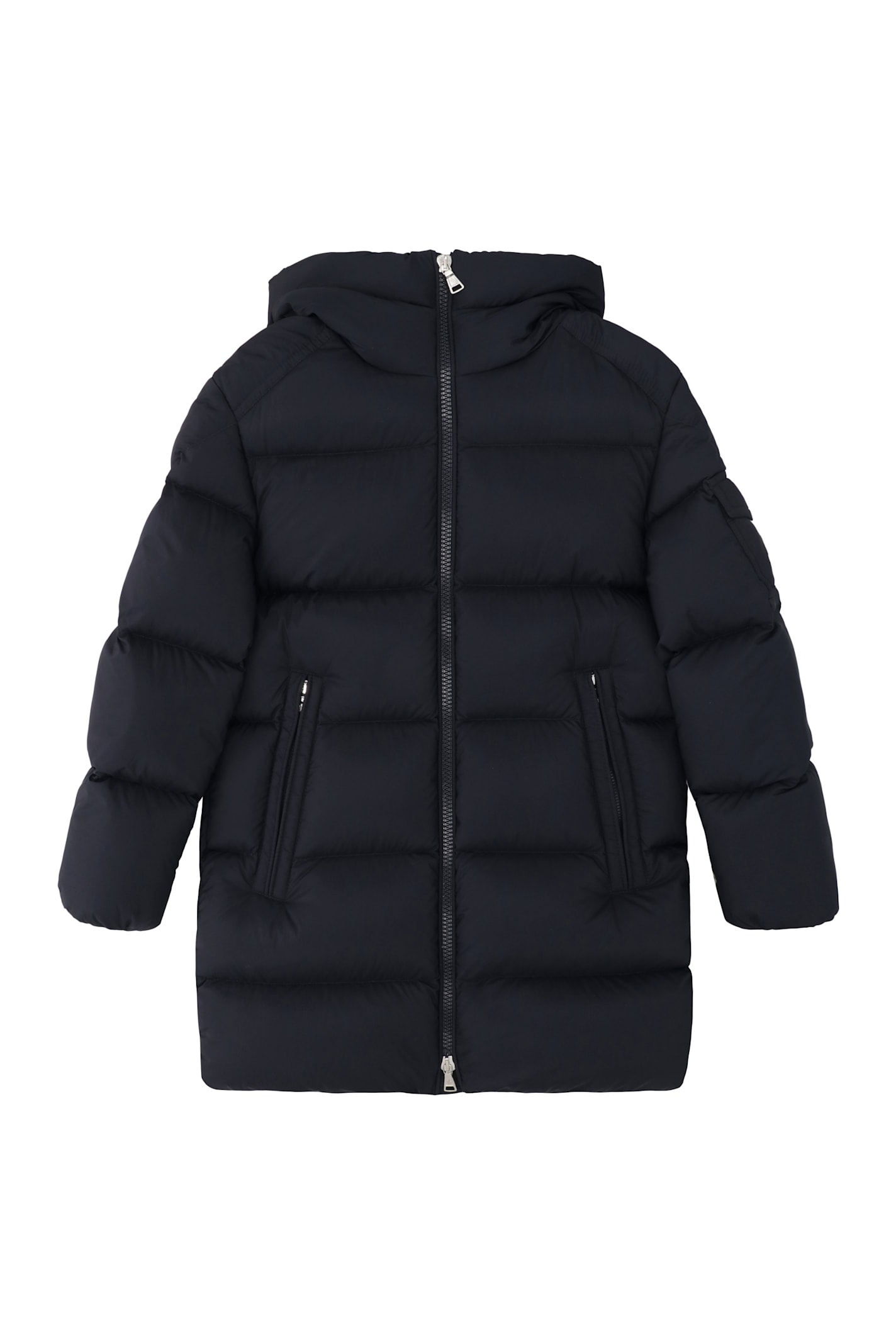 Moncler Marat Techno-nylon Down Jacket In Blue