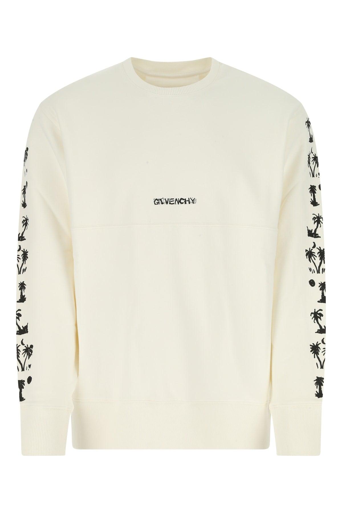 Givenchy Palm Printed Crewneck Sweatshirt