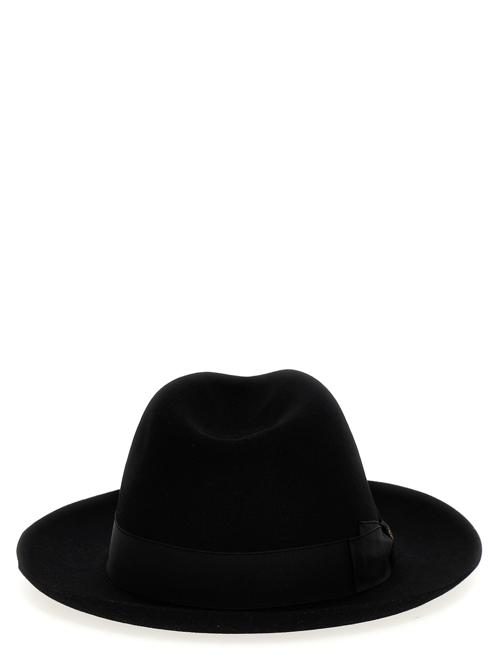 Shop Borsalino Folar Hat In Black