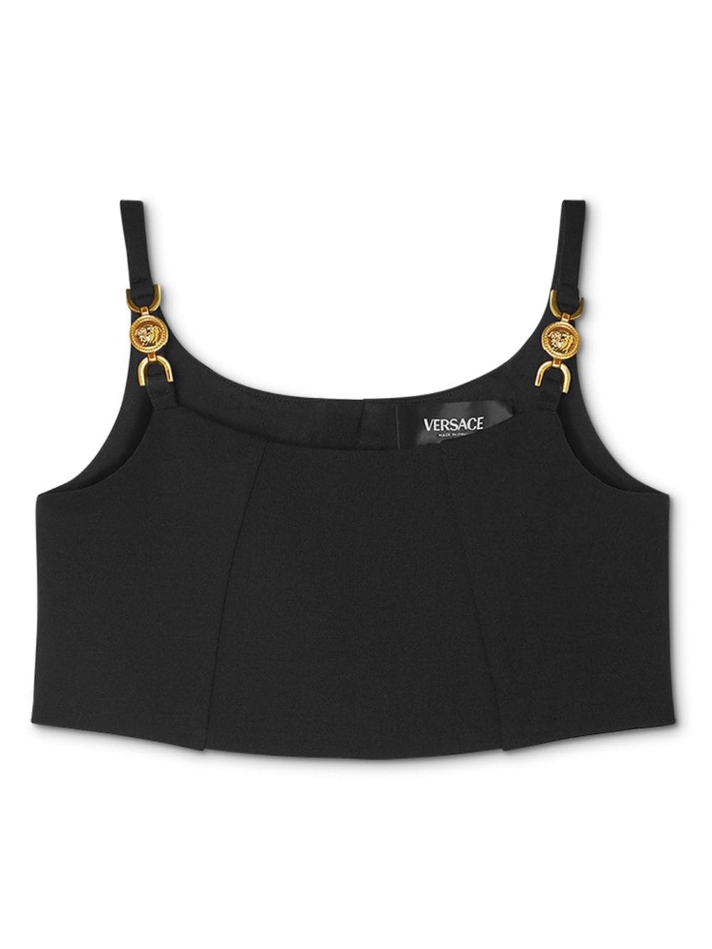 Shop Versace Black Top Girl