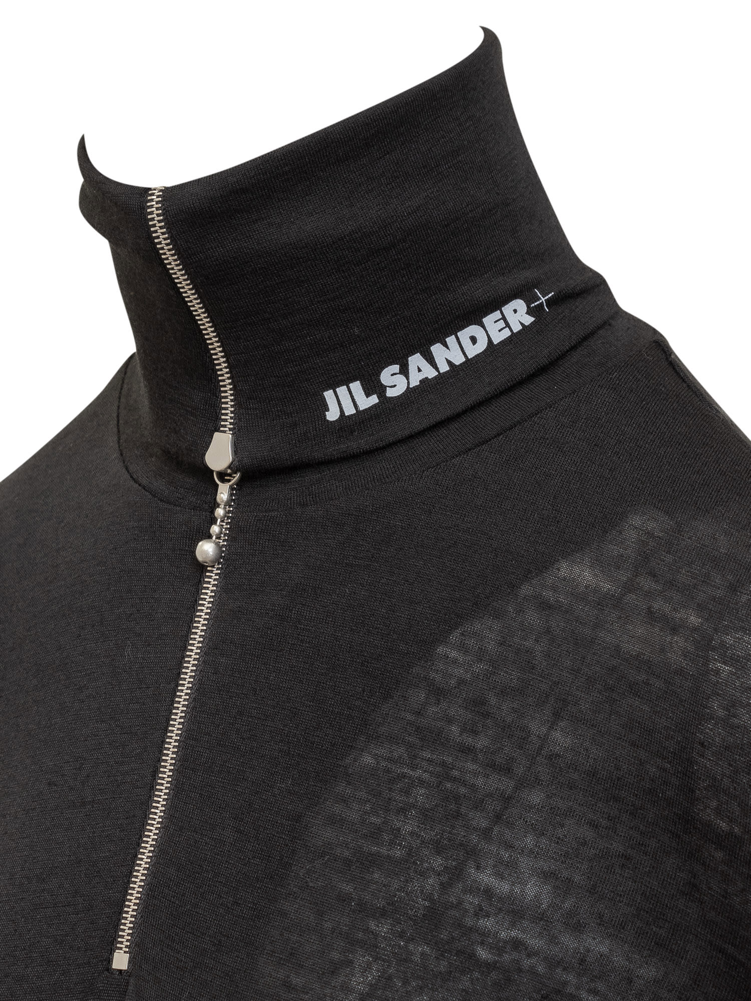 Shop Jil Sander T-shirt With Logo In Black