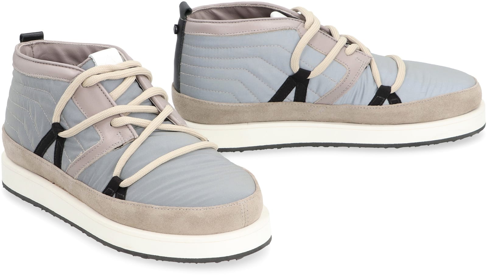 Volta Mid-top Sneakers In Grey