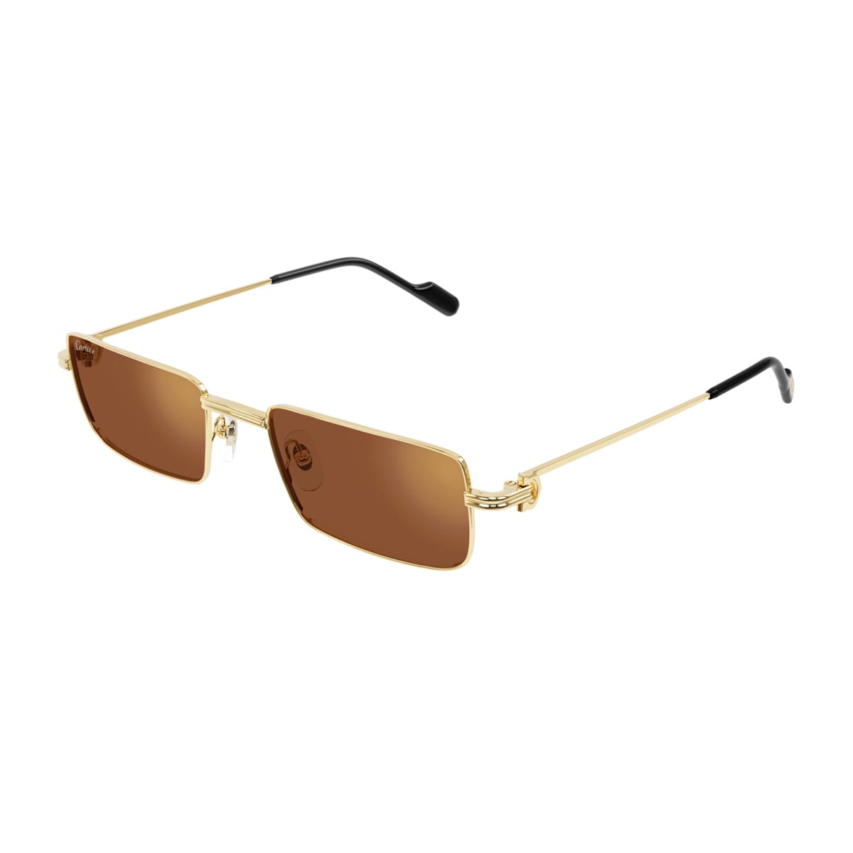 CARTIER CARTIER CT0501S PREMIE RE DE CARTIER 006 GOLD RED SUNGLASSES 