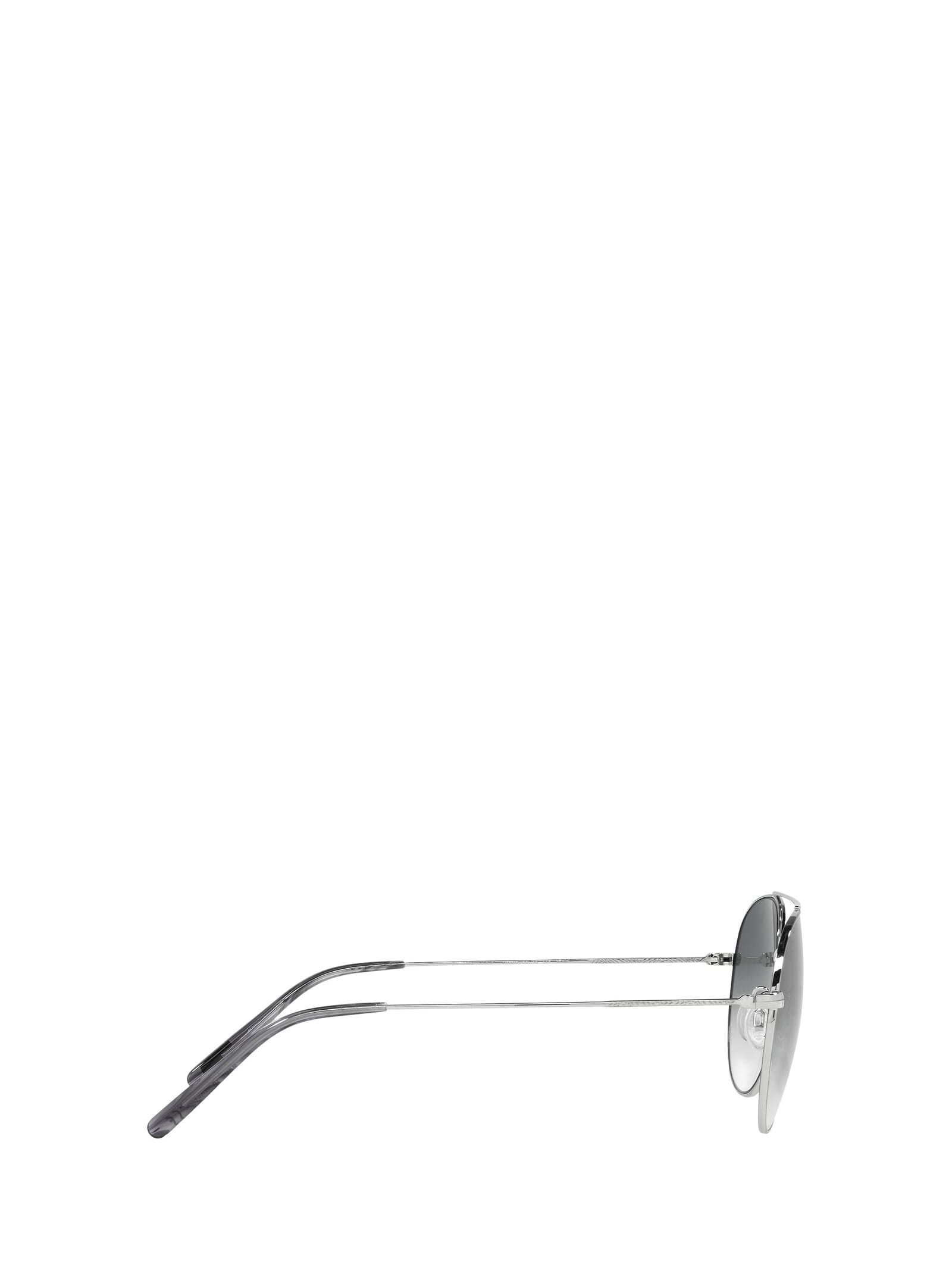 Shop Oliver Peoples Ov1286s Silver Sunglasses