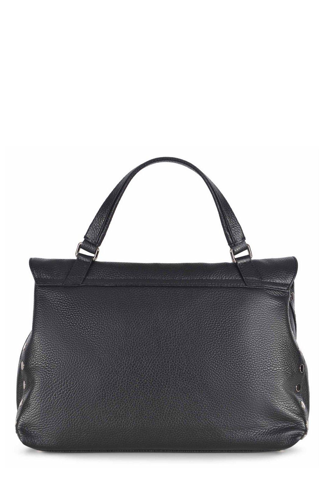 Zanellato Stud-embellished Tote Bag In Nero