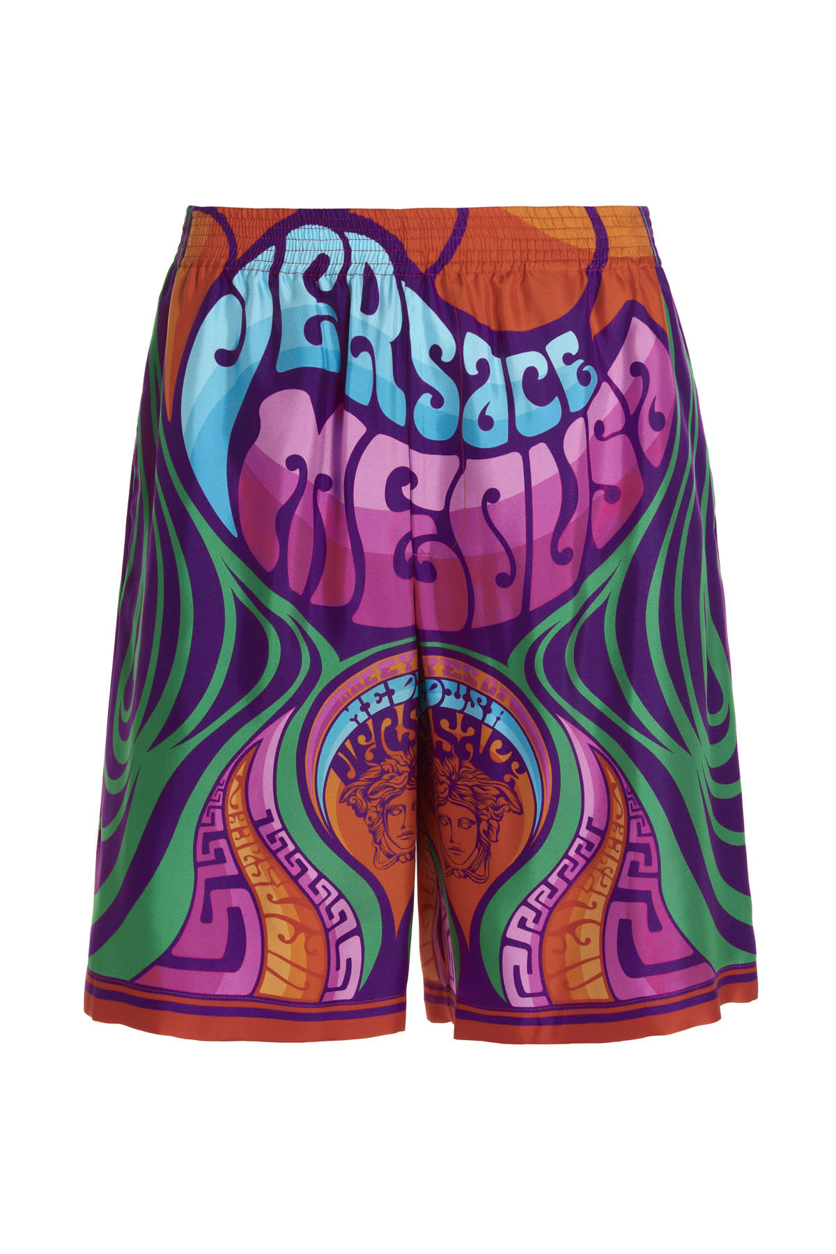 Versace medusa Music Bermuda Shorts