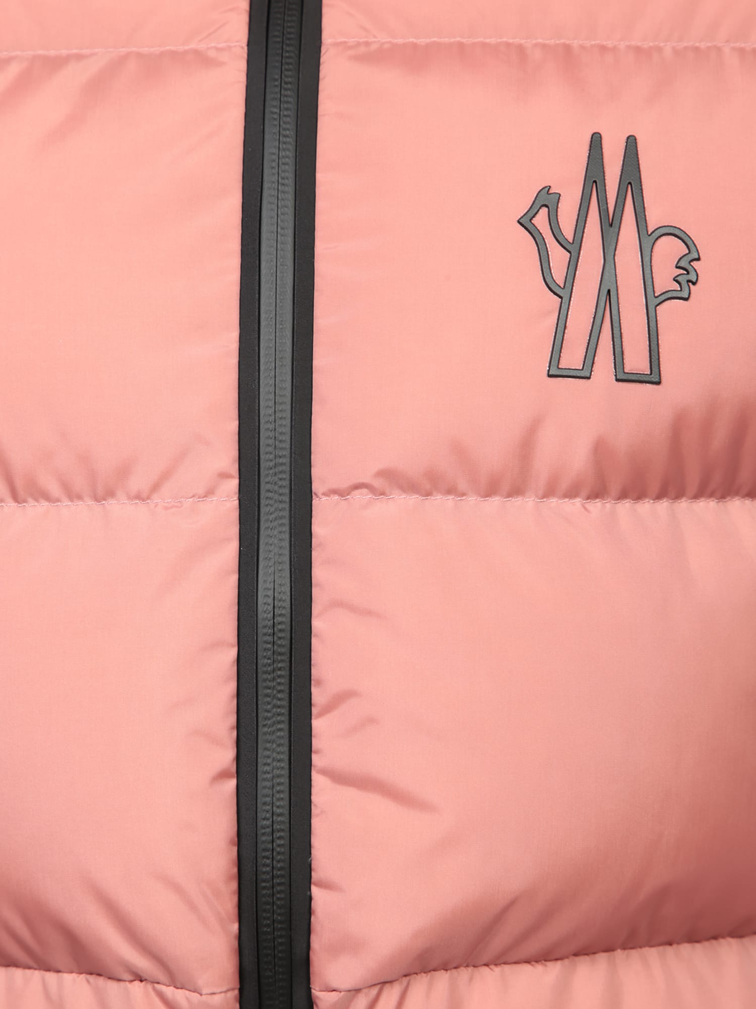 Shop Moncler Bouquetin Pink Jacket