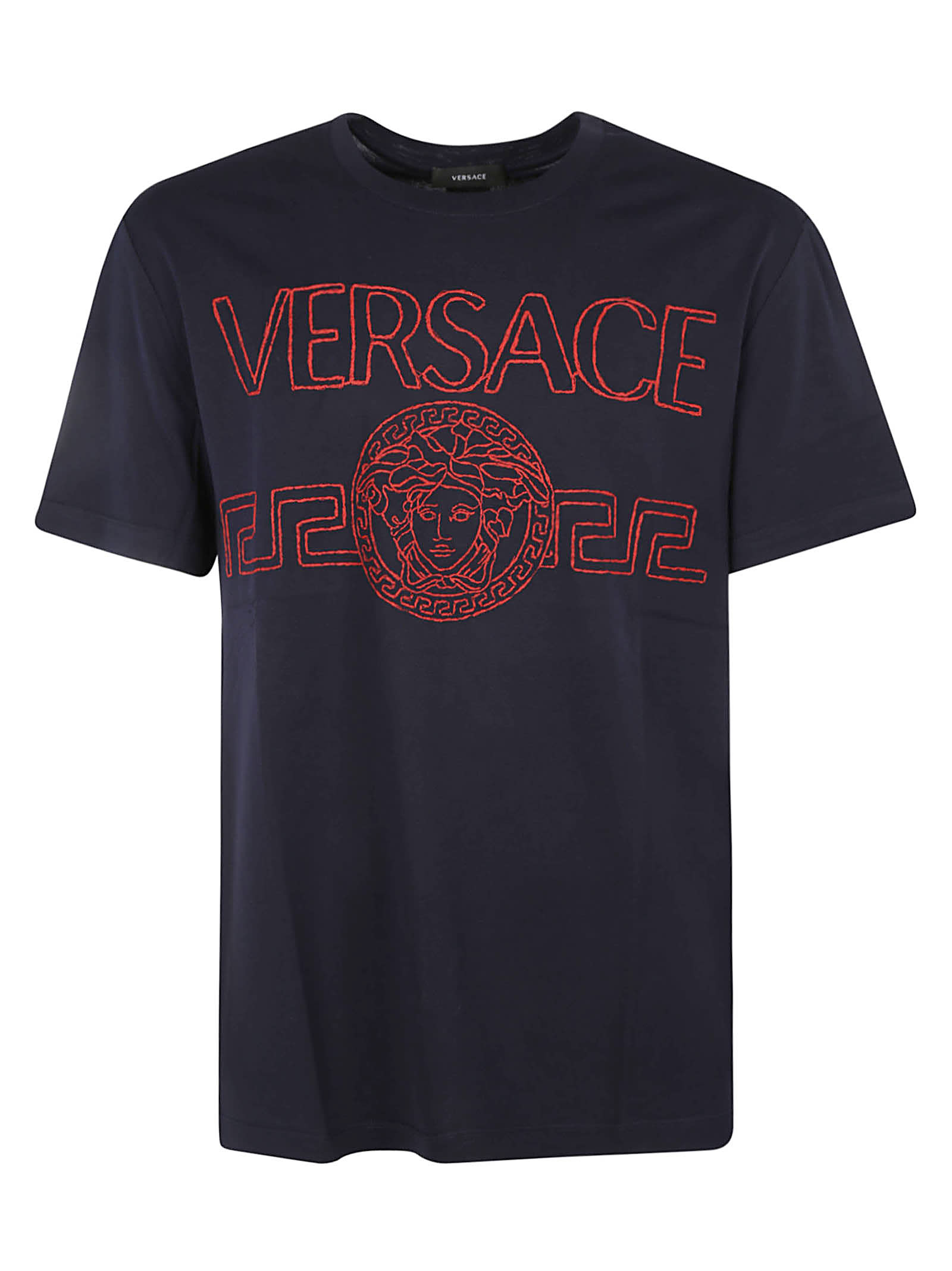 Versace Regular Medusa Head Logo Print T-shirt