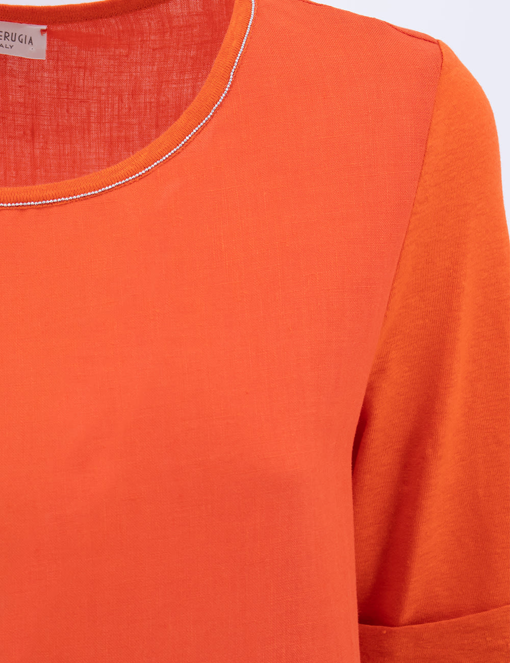 Shop Le Tricot Perugia Dress In Orange