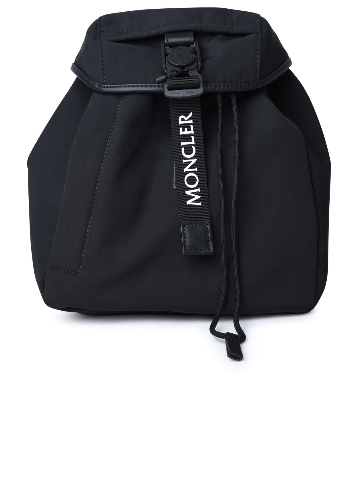 Shop Moncler Trick Black Nylon Backpack