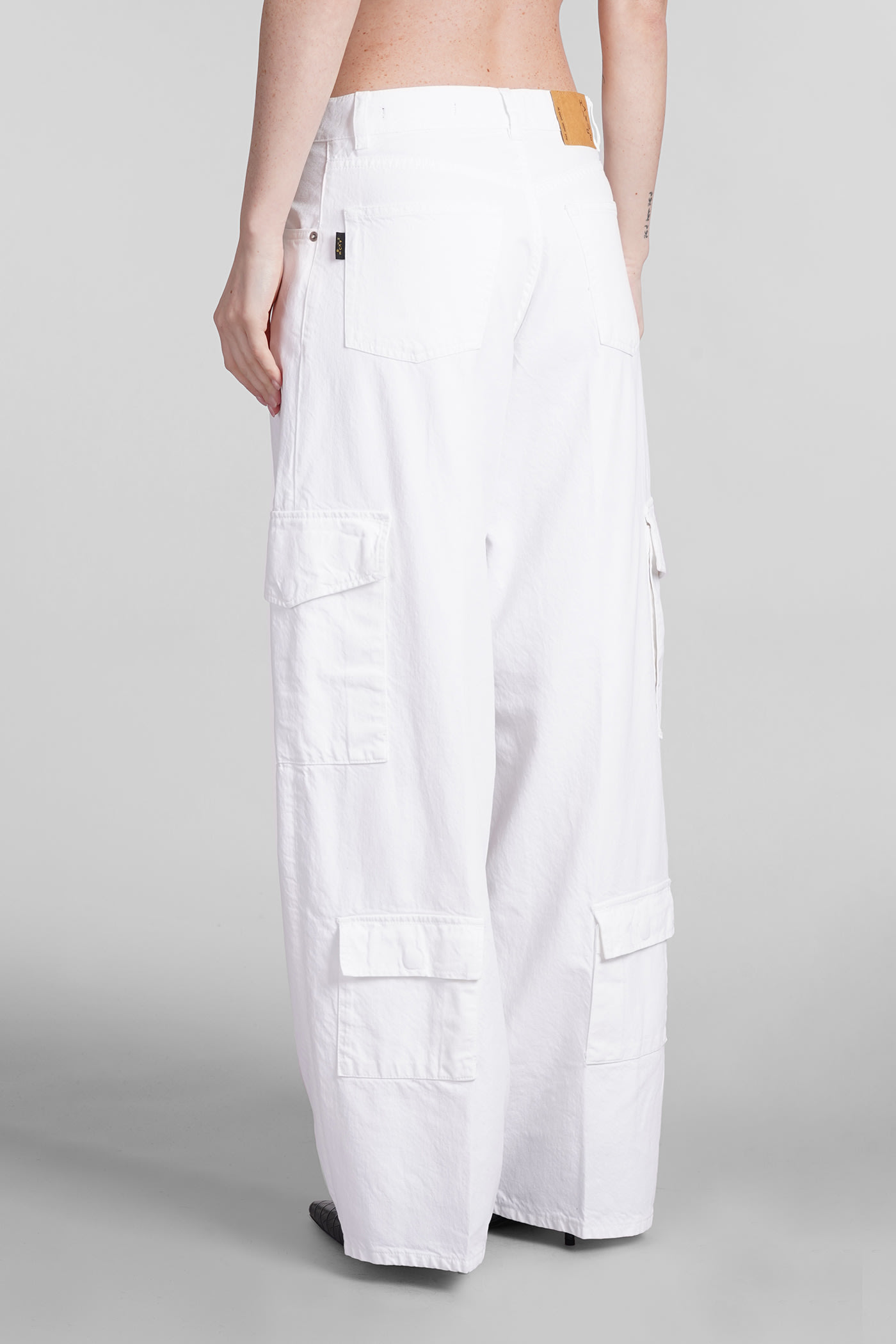 Shop Haikure Bethany Jeans In White Cotton