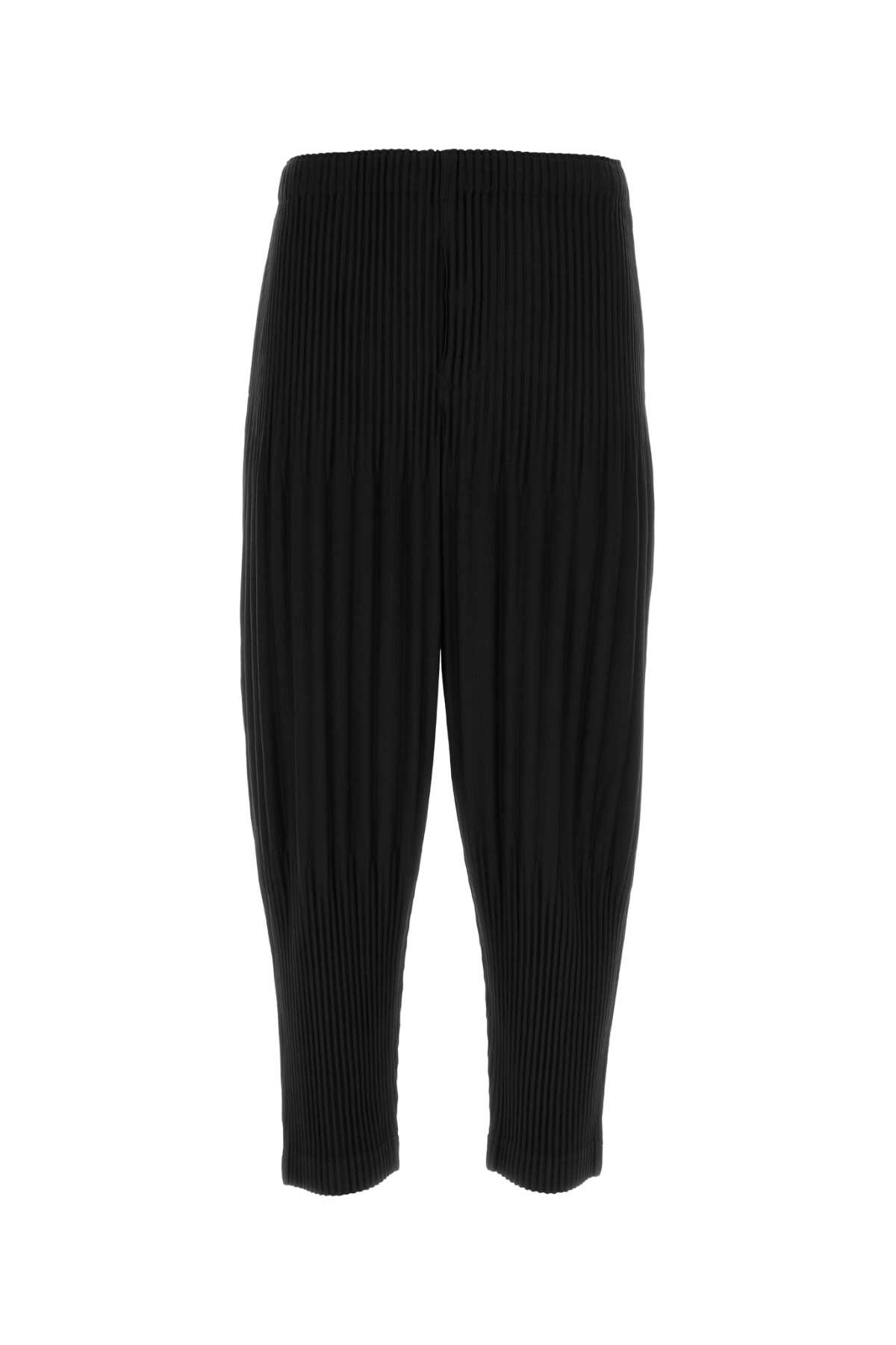 Homme Plissé Issey Miyake Black Polyester Pant