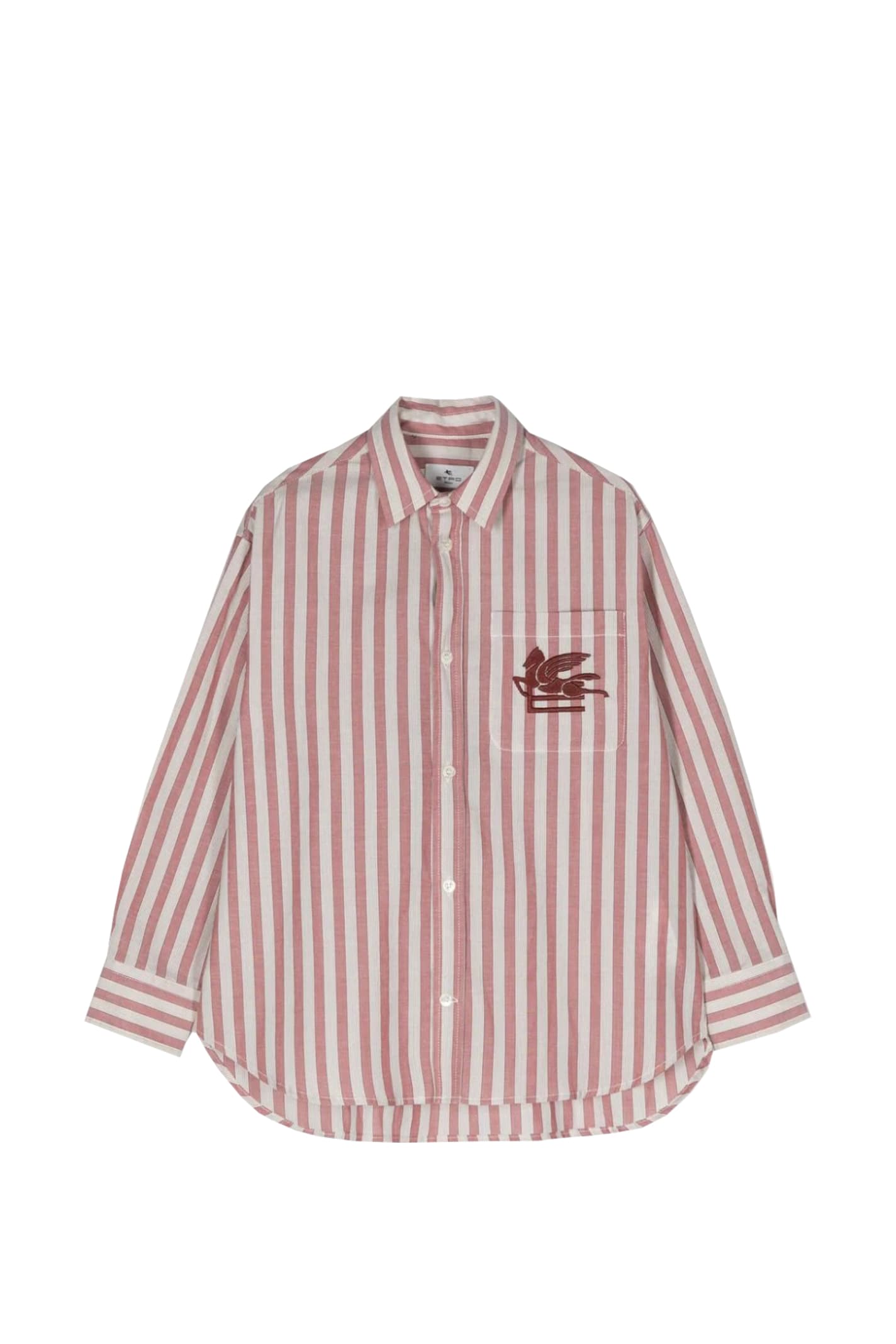Etro Striped Shirt With Logo