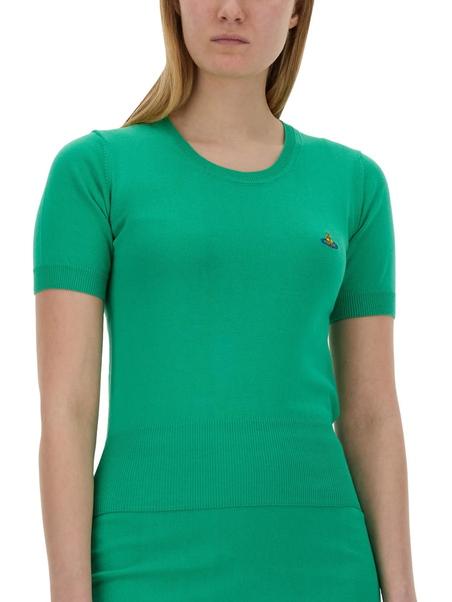 Shop Vivienne Westwood Bea Shirt In Green