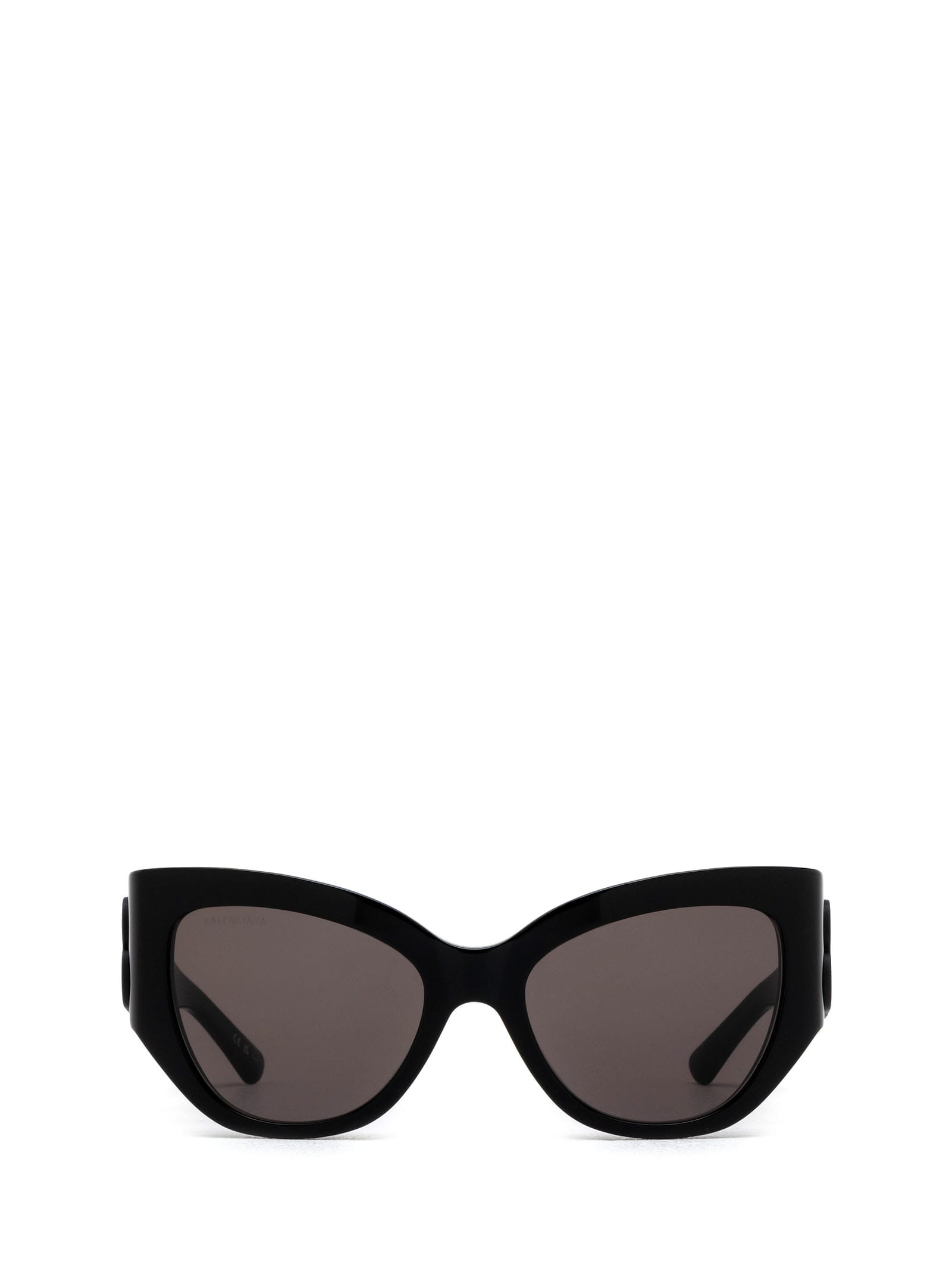 Shop Balenciaga Bb0322s Black Sunglasses