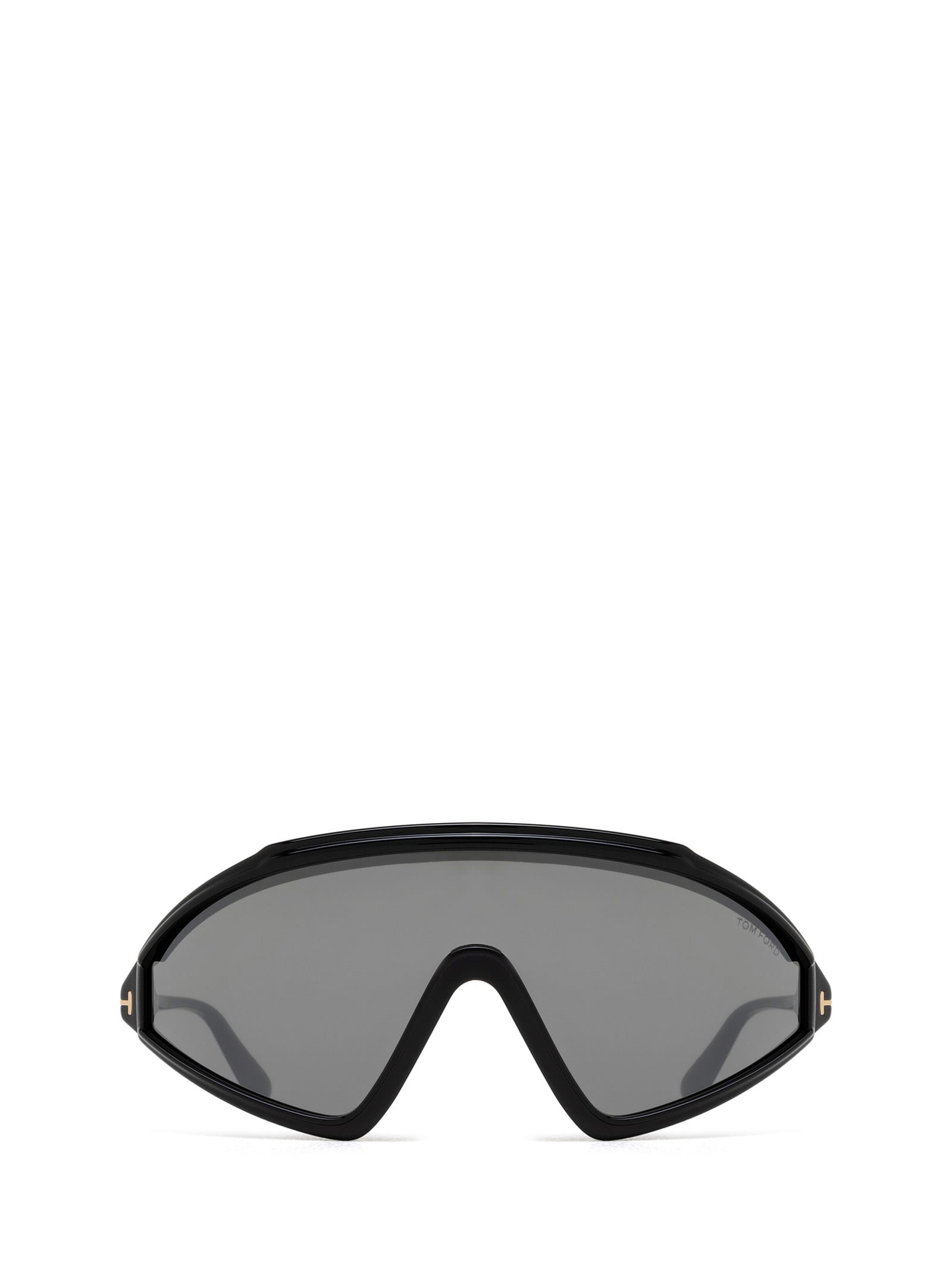 Ft1121 Shiny Black Sunglasses