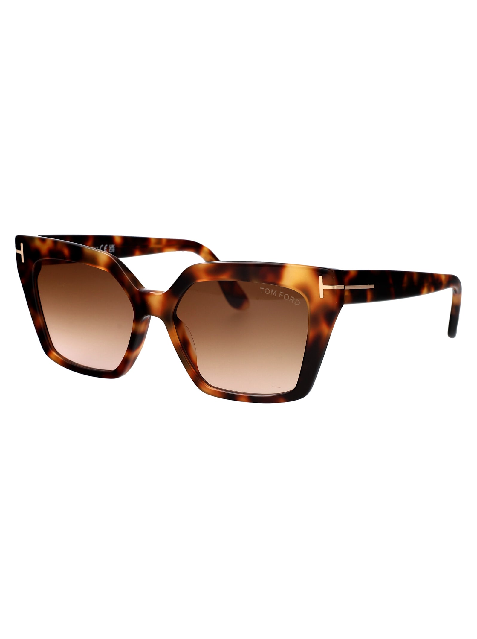 Shop Tom Ford Ft1030/s Sunglasses In Light Havana